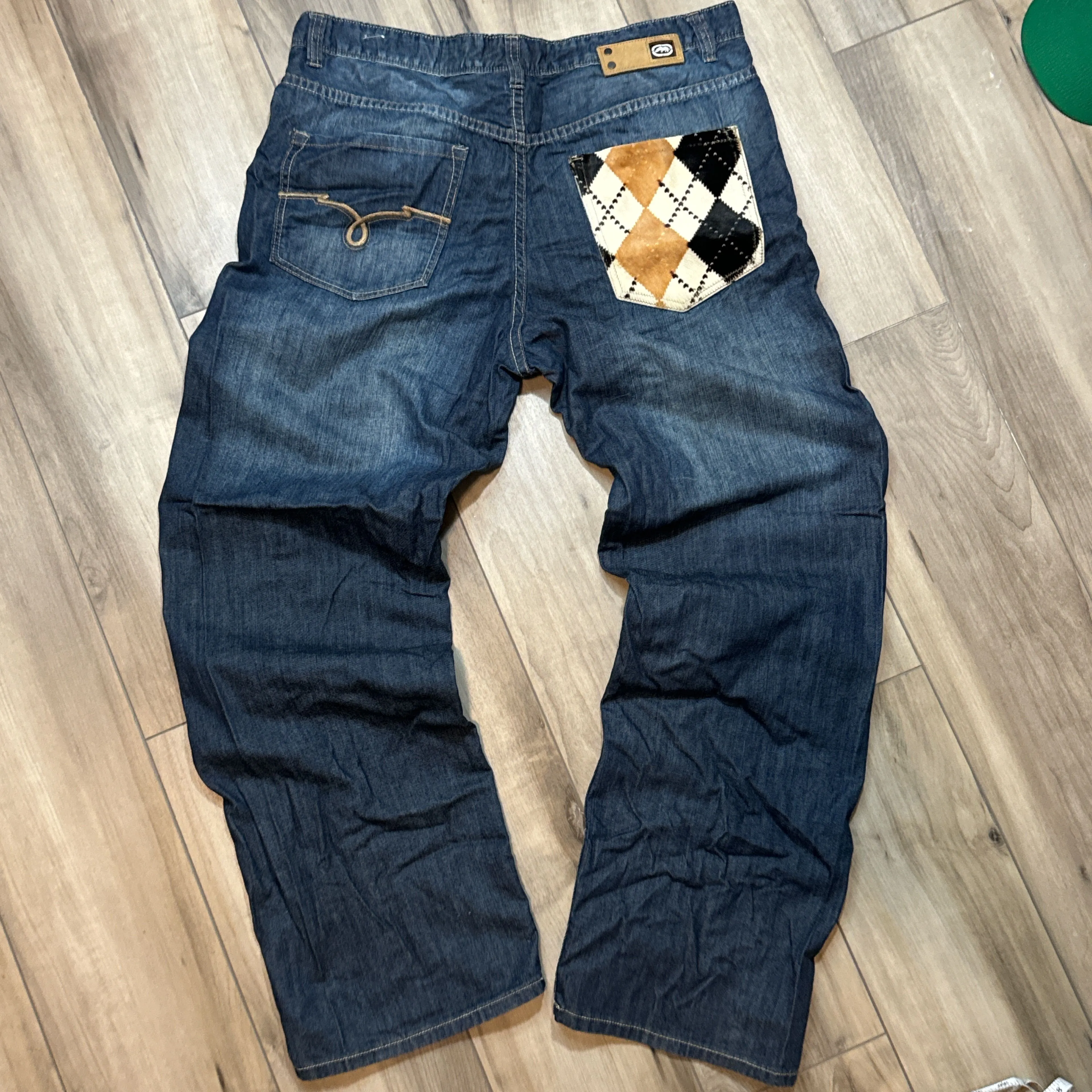 Product image for 00s Ecko Unltd. Jeans Feaux pony hair pocket
