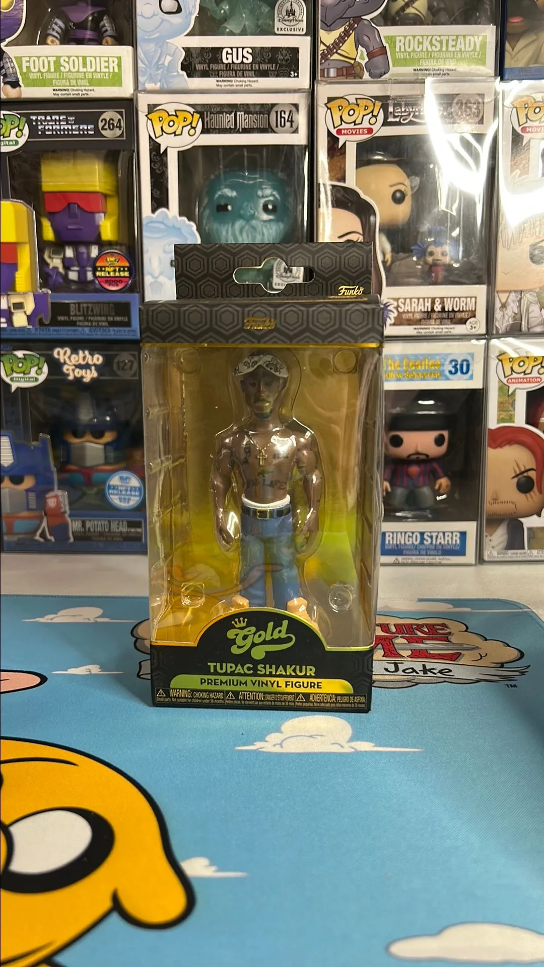Product image for Gold Tupac Shakur (2Pac) (Rocks)