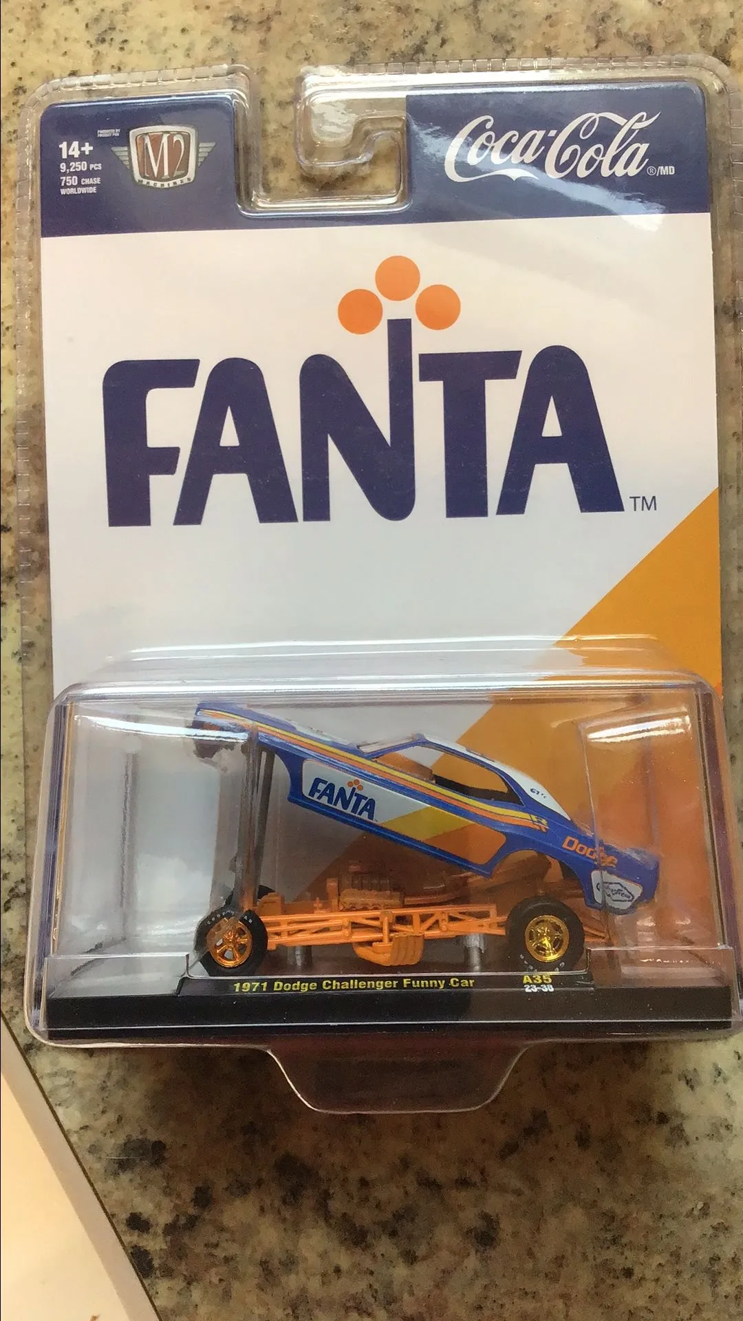Product image for CHASE - M2 Fanta 1971 Dodge Challenger Funny Car