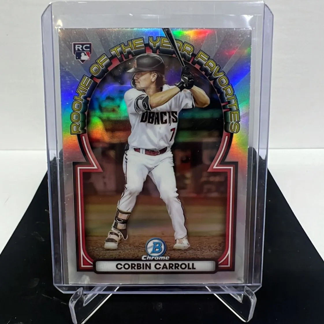 Product image for #200 2023 Bowman Chrome Corbin Carroll ROTYF