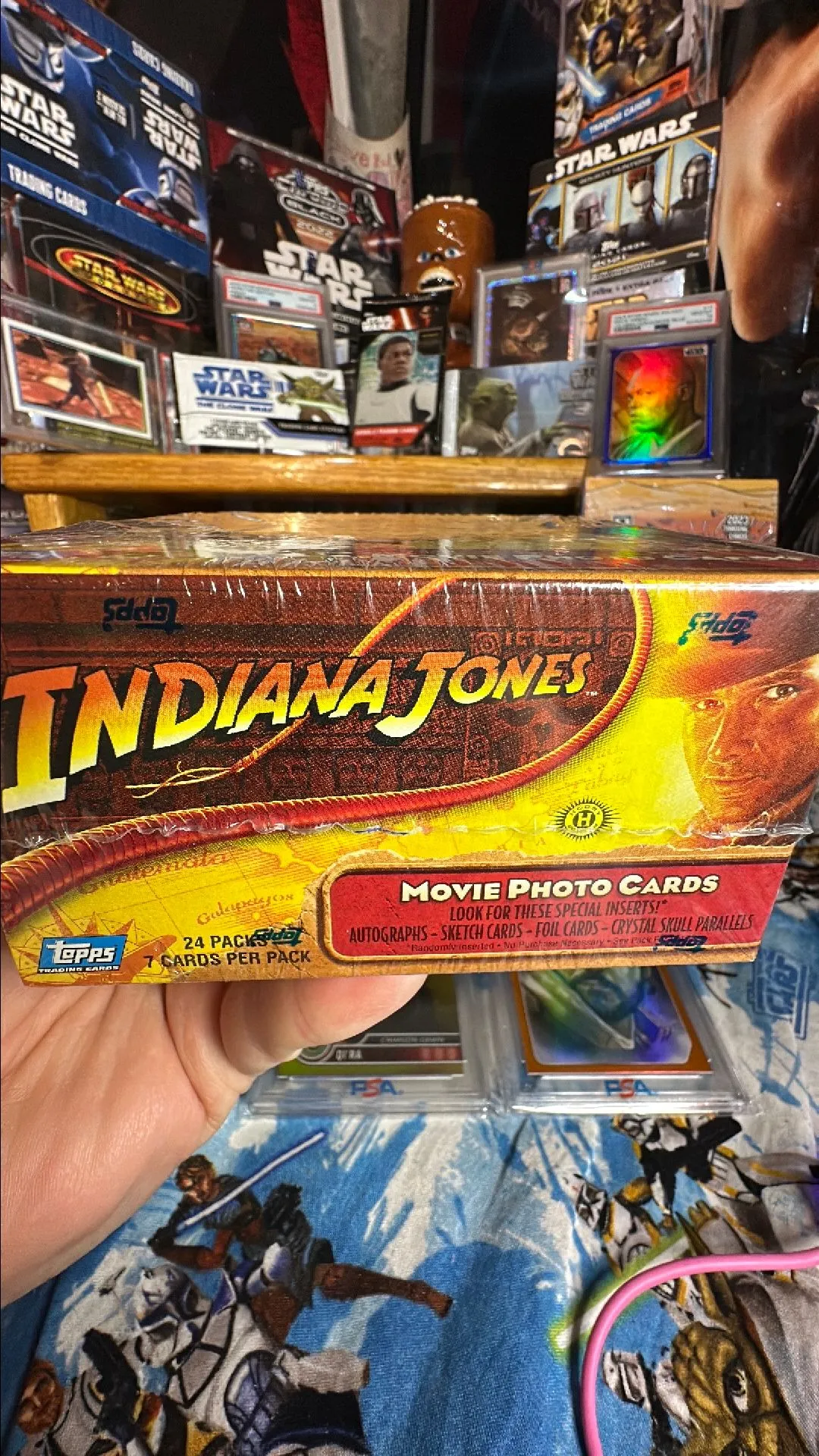 Product image for 2008 Indiana Jones and the Crystal Skull Hobby Packs - sketches and autos