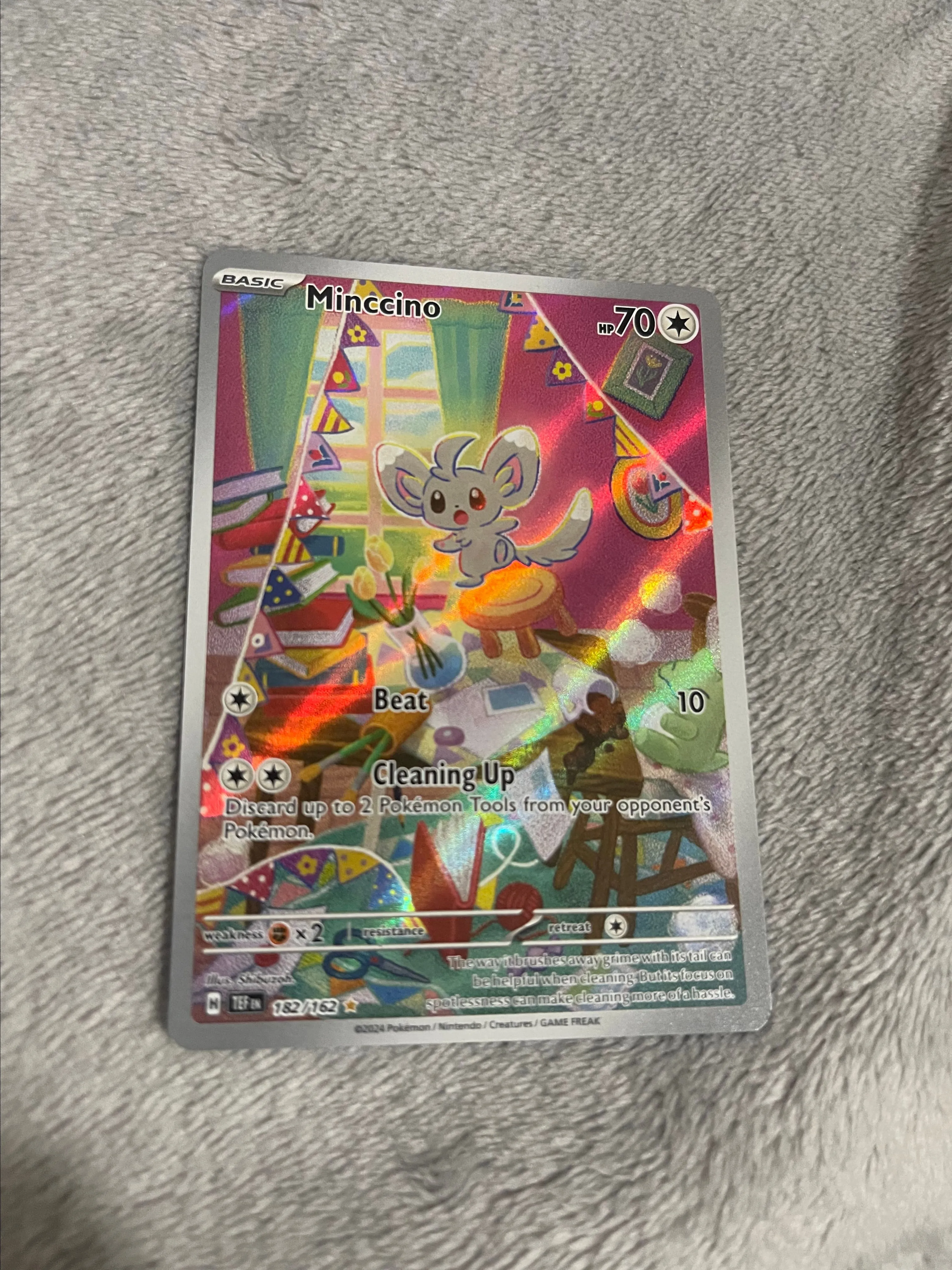 Minccino IR 182/162 English Temporal Forces  Whatnot: Shop, Sell, Connect