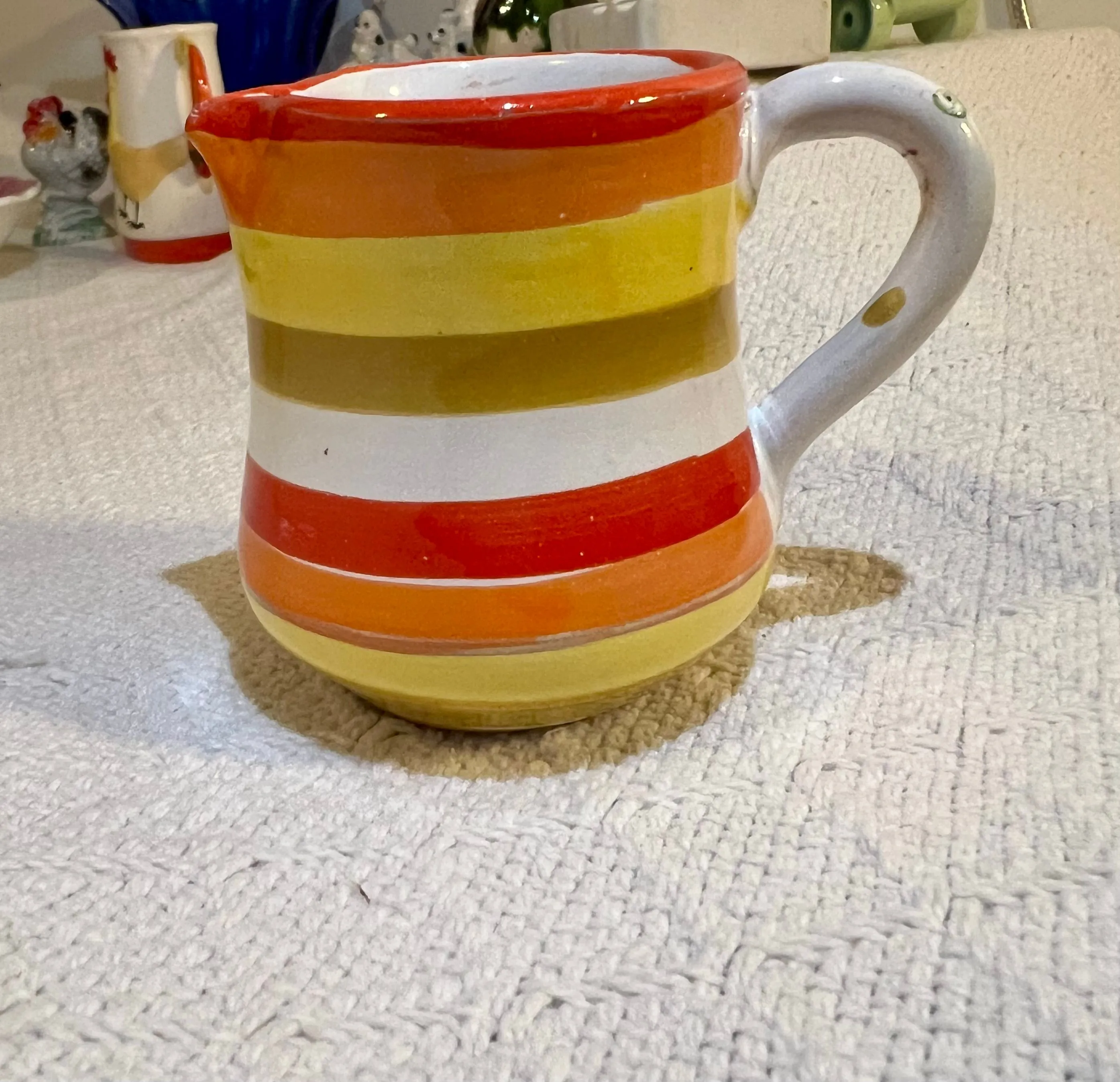 Product image for Vintage Italian Ceramic Creamer