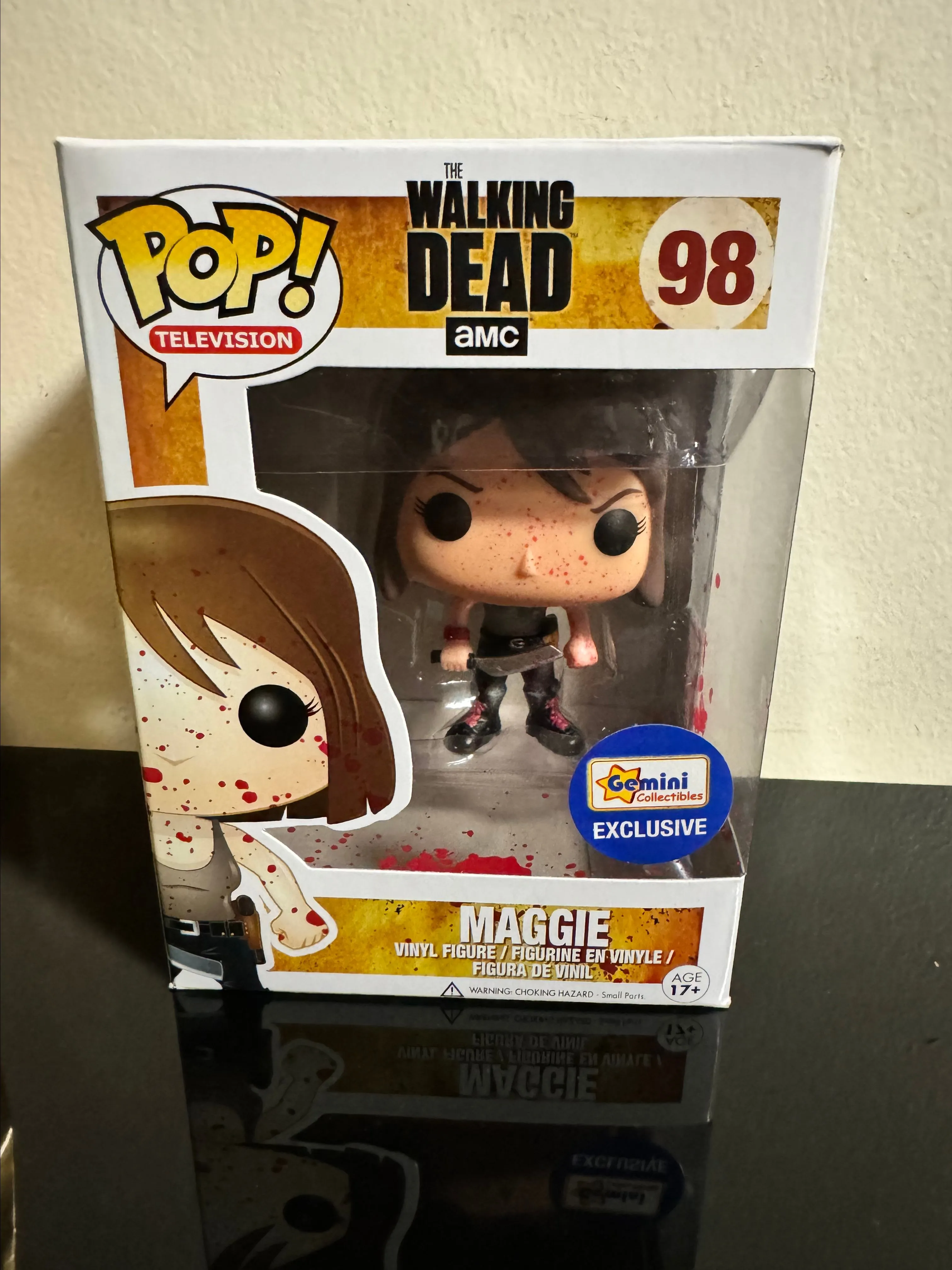Product image for Gemini Collectables Funko TWD The Walking Dead Maggie Bloody Exclusive