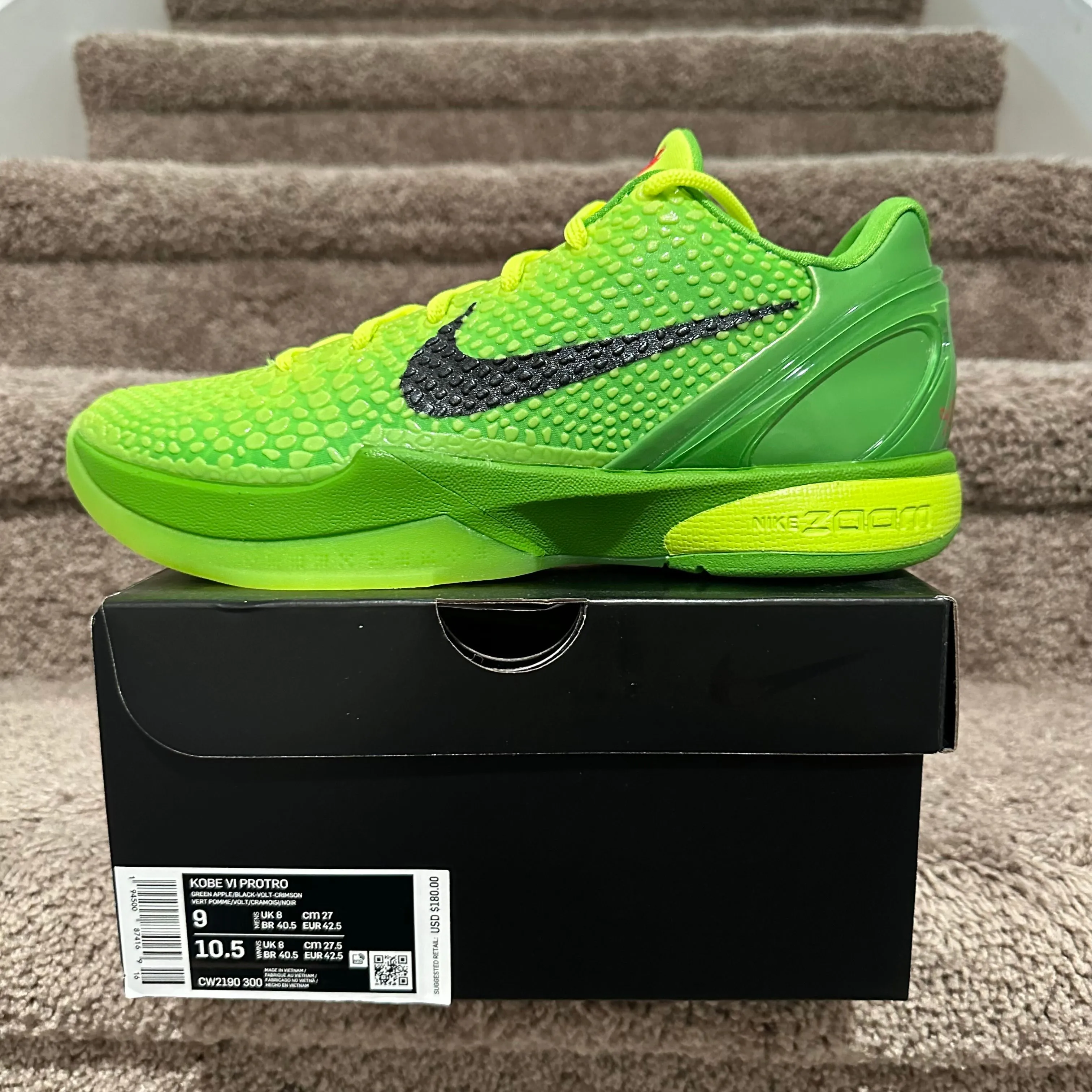 Product image for Nike Kobe 6 Protro Grinch