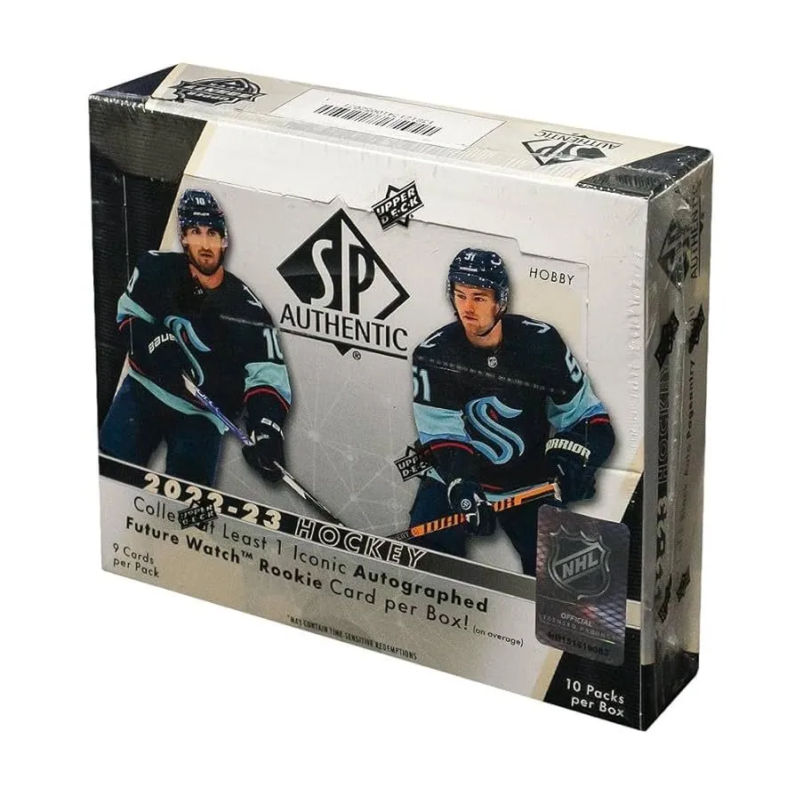Product image for NHL 22-23 SP Authentic Hobby box