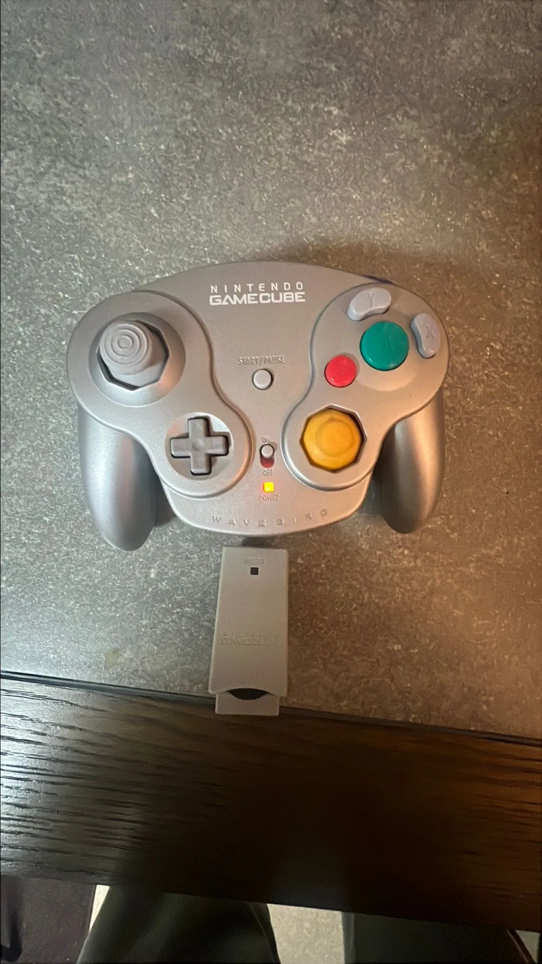 Product image for Nintendo GameCube WaveBird Wireless Controller - with Receiver Tested/Working