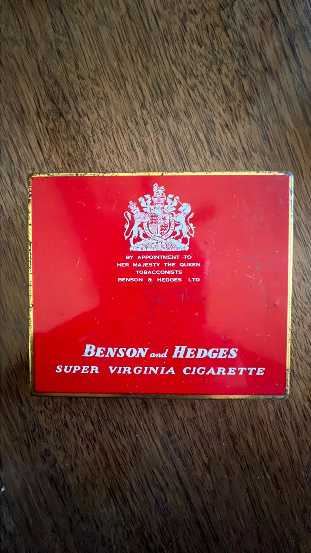 Product image for Benson & Hedges Cigarette Tin