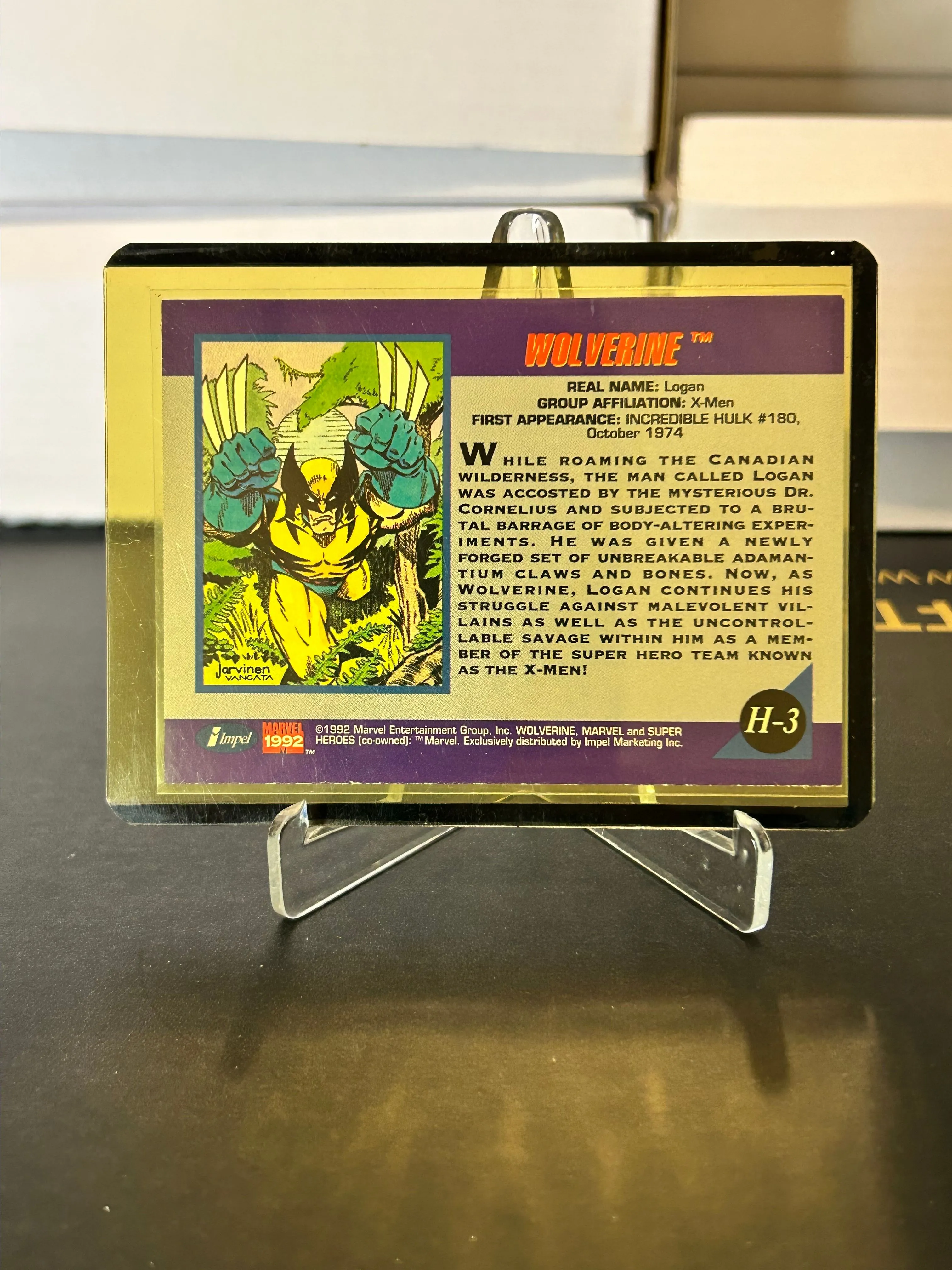 Unleash the darkness in your Marvel card collection with this rare 1992  Venom hologram card (H-4). S  Whatnot: Shop, Sell, Connect