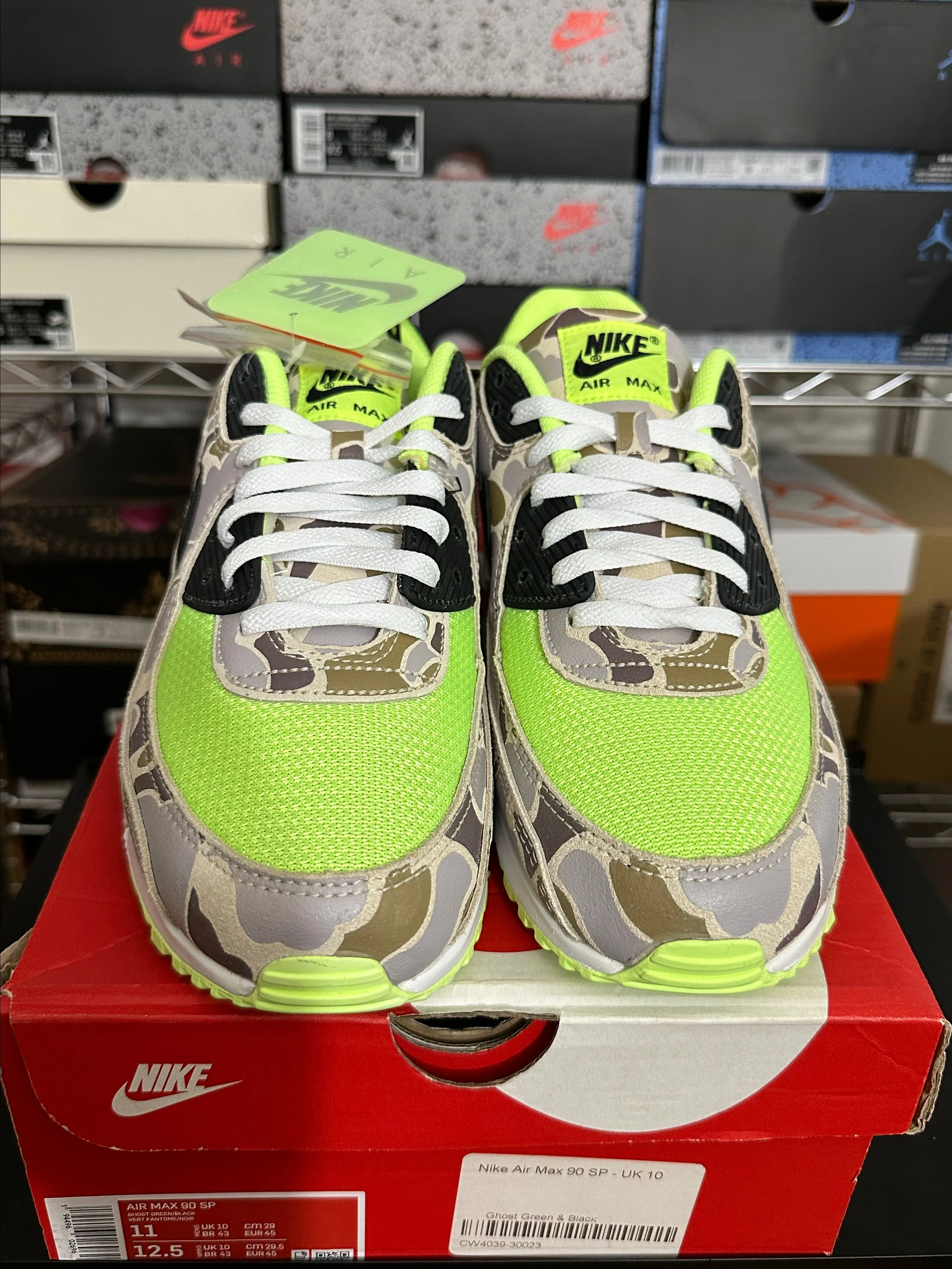 Product image for Nike Airmax green camo