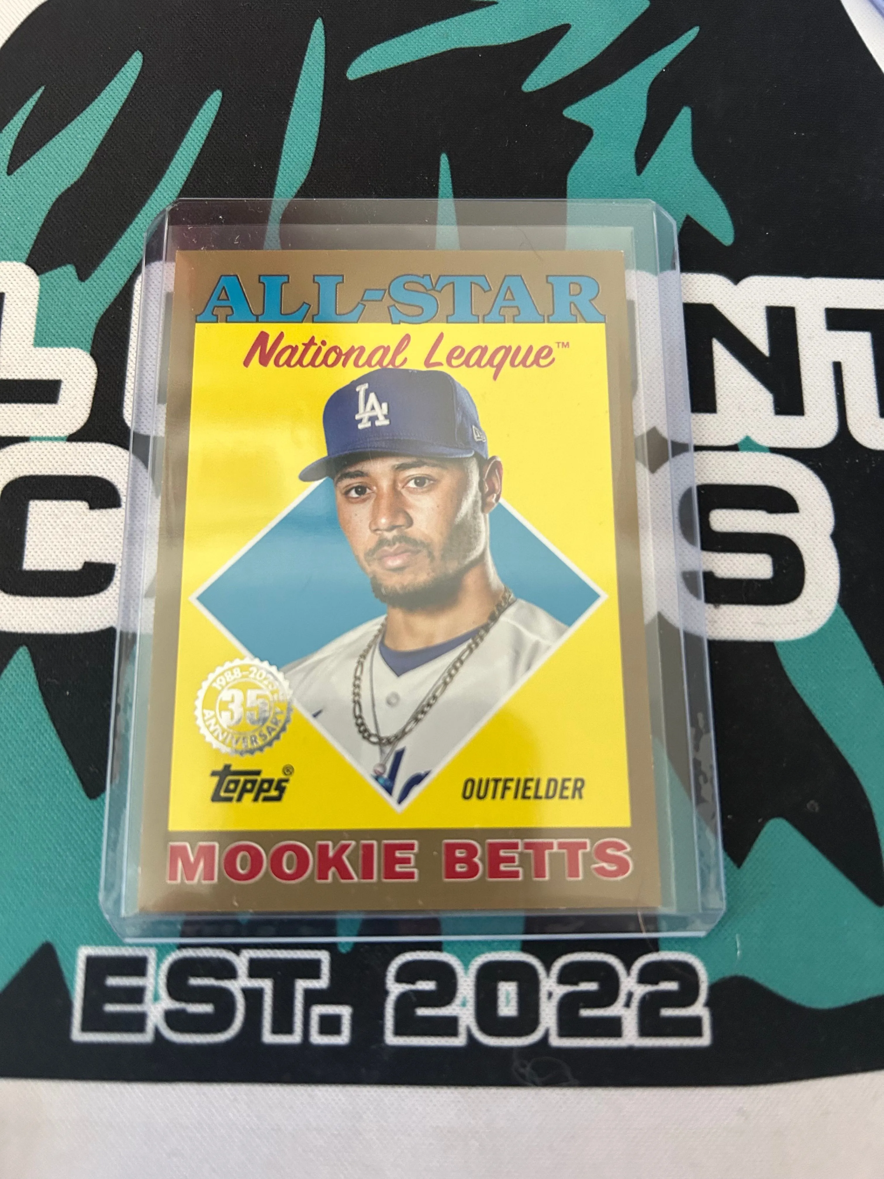 Product image for Mookie Bette Topps Series 2 All-Star 20/75 Los Angeles Dodgers