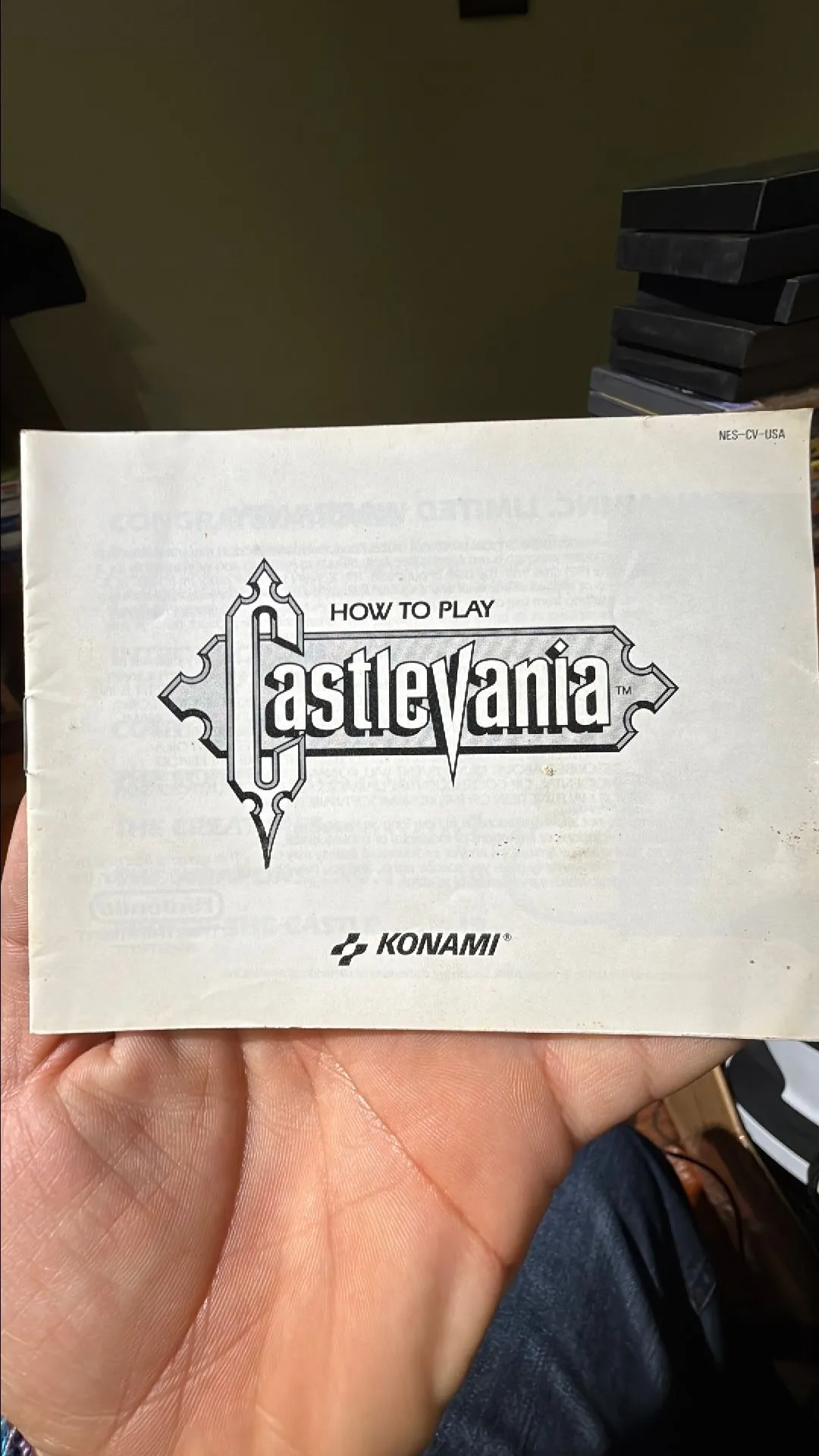 Product image for Castlevania Manuel