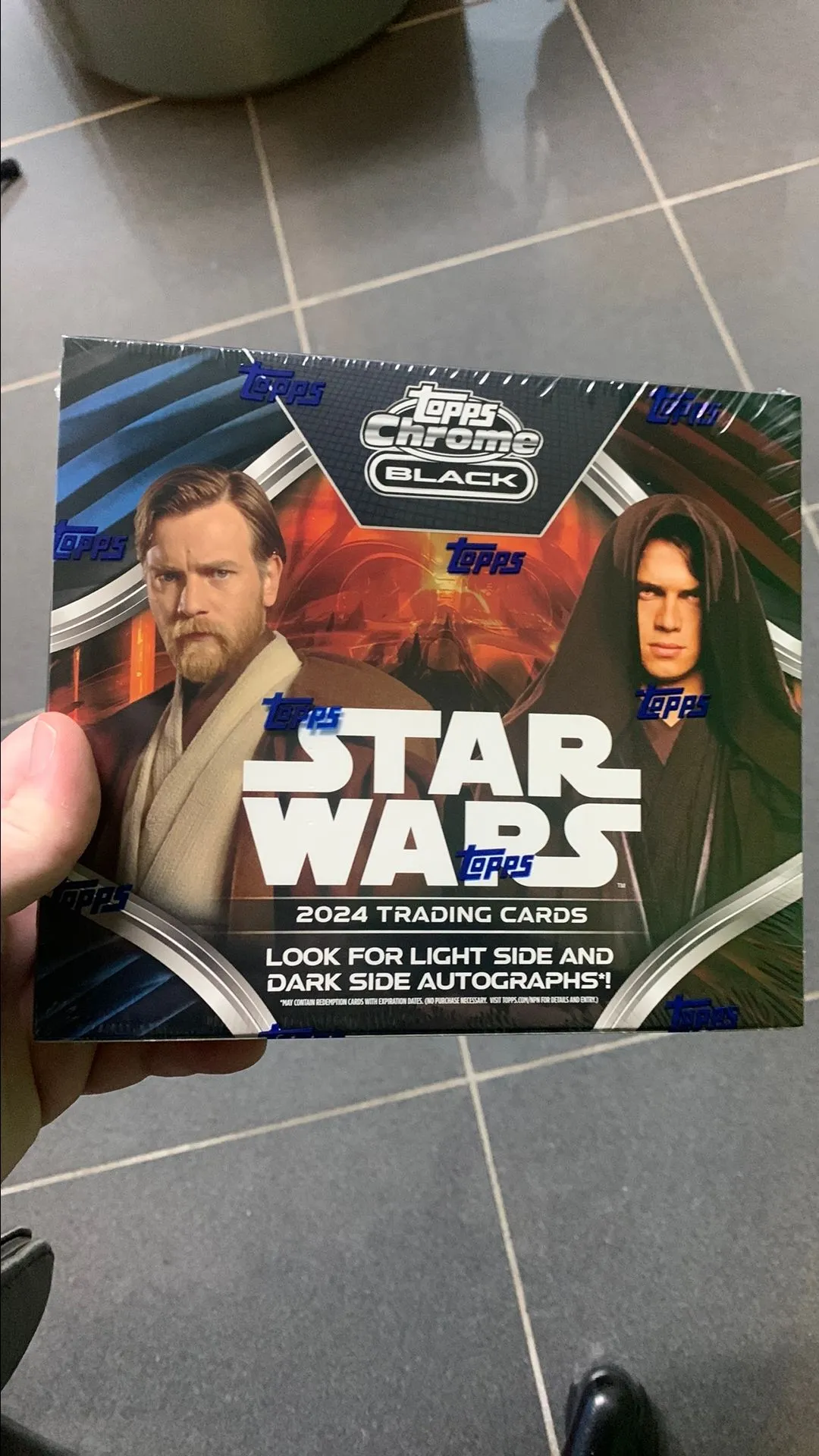 Product image for 2024 Star Wars Topps Chrome Black Hobby