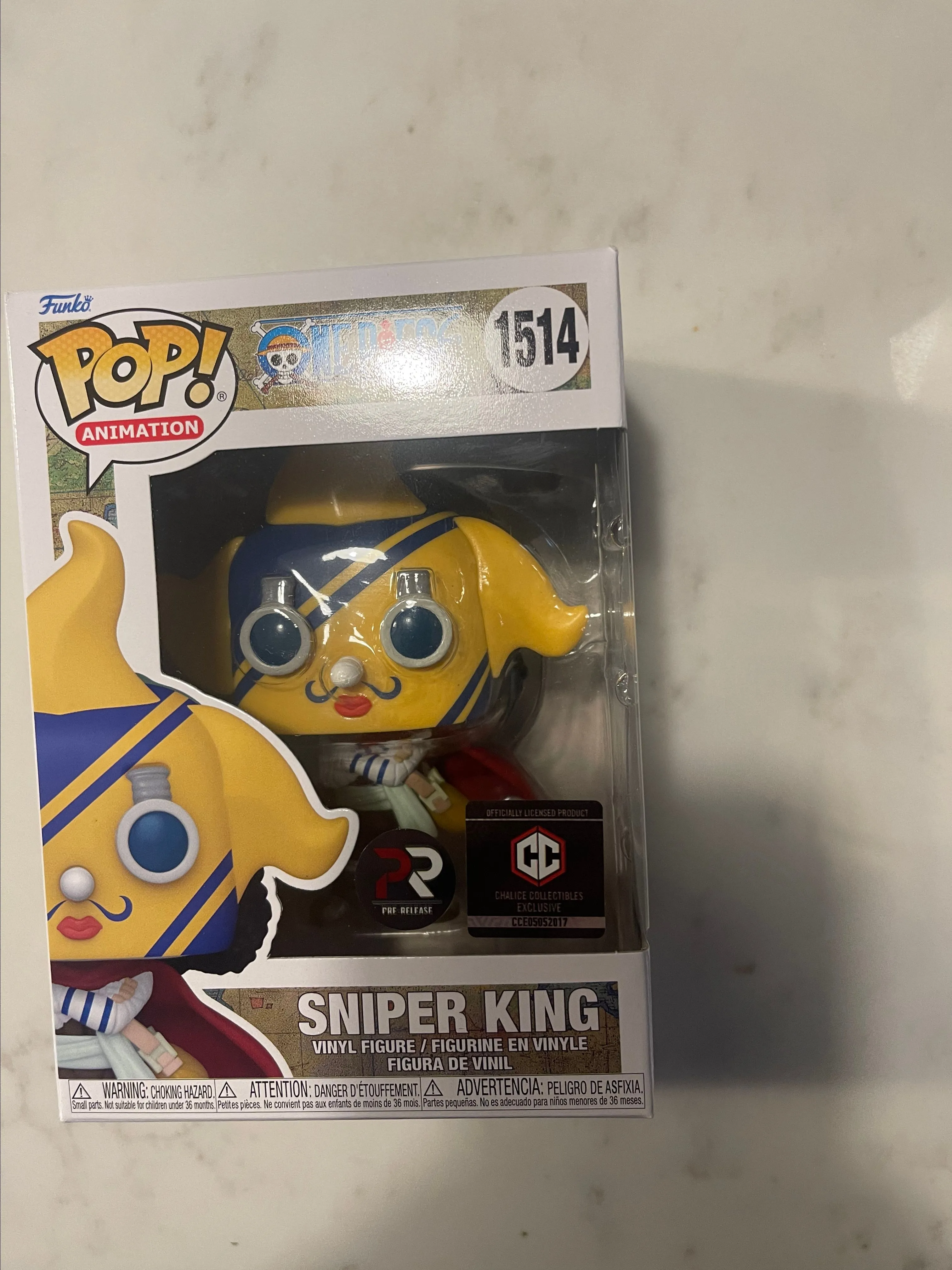 Product image for Funko pre release sniper king Onepiece