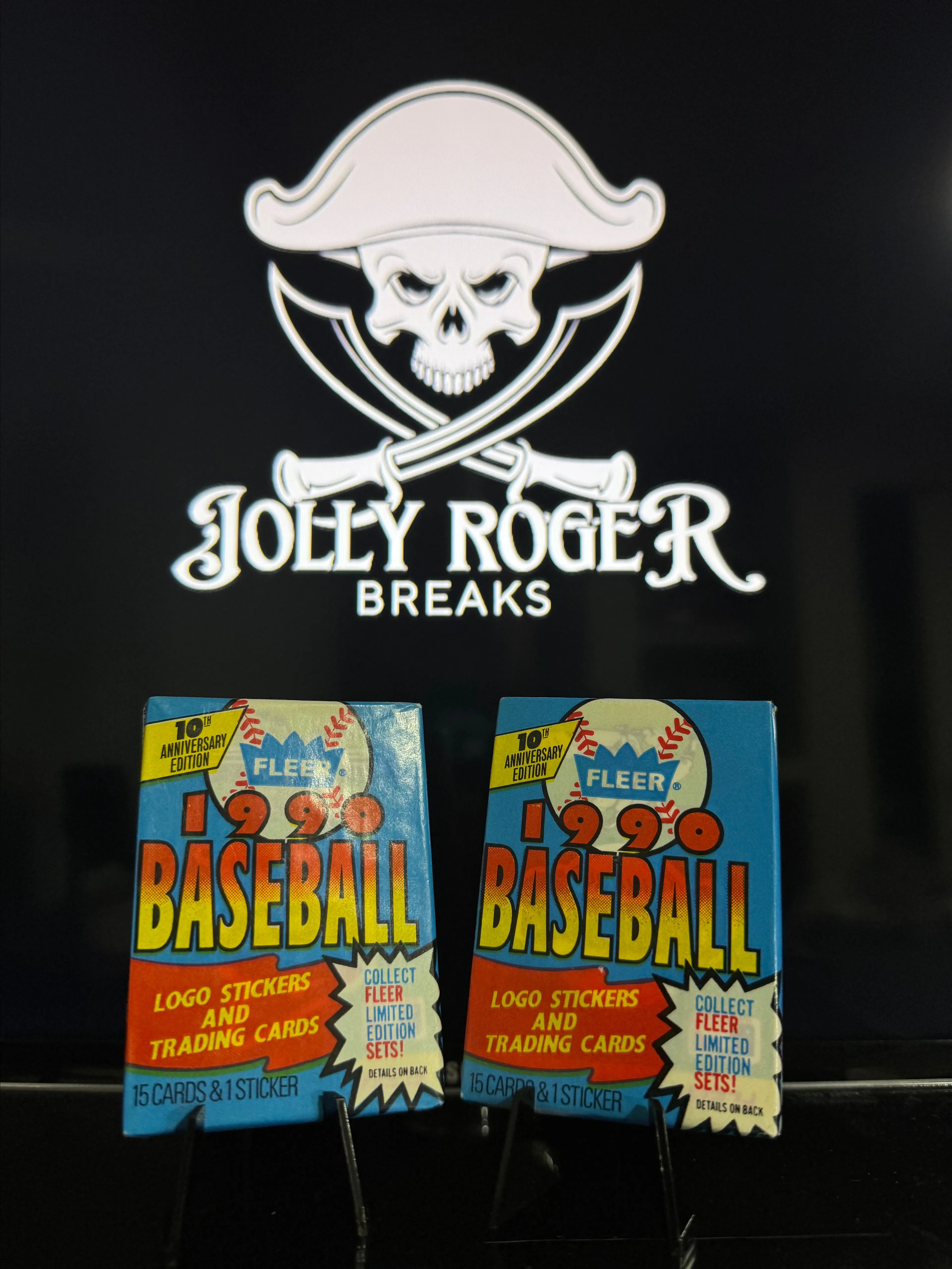 Product image for 1990 Fleer Baseball Pack