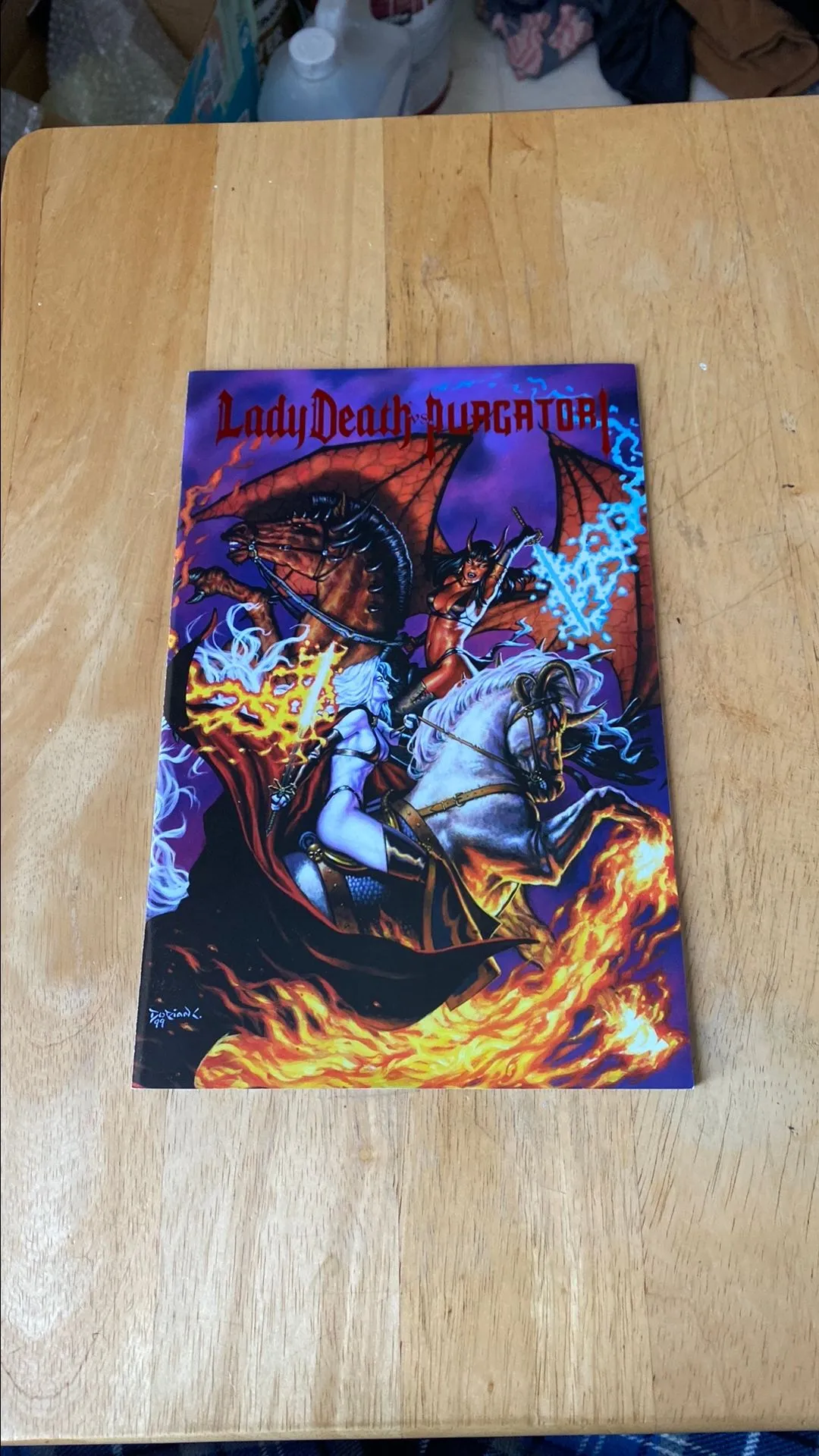 Product image for Lady Death vs Purgatori 1