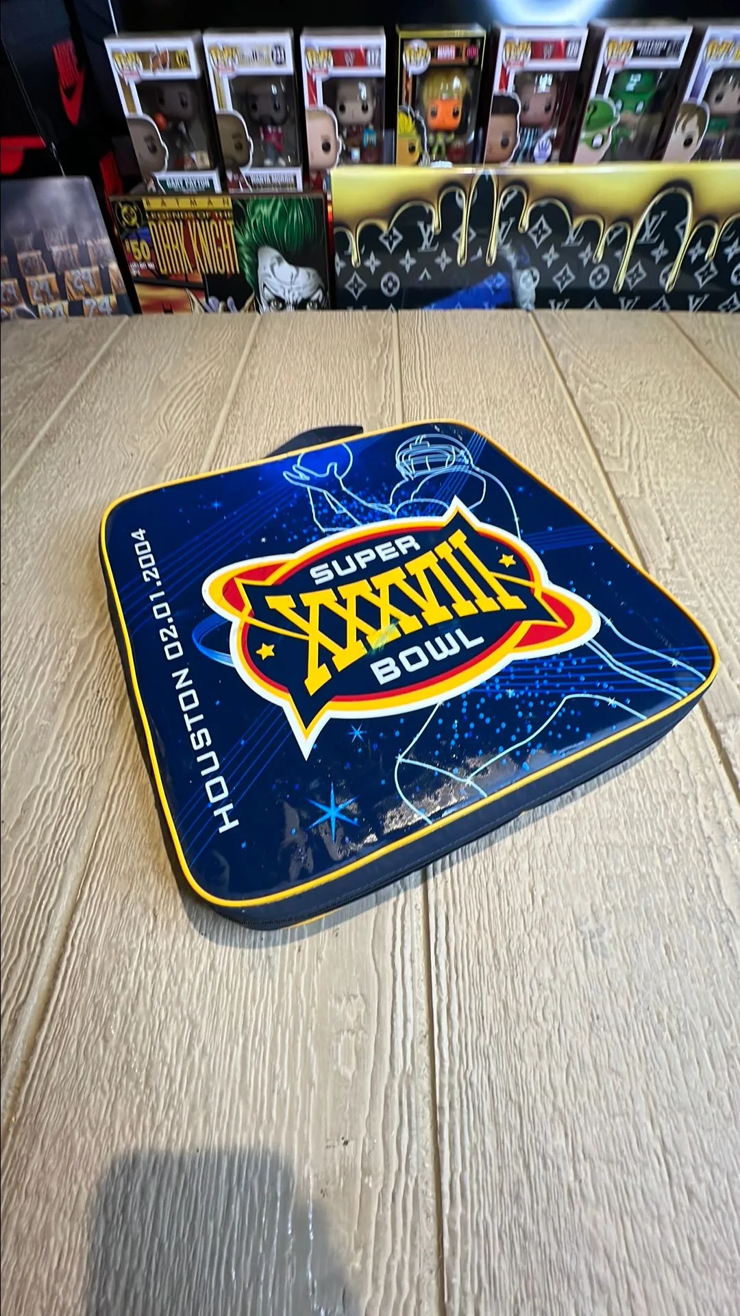Product image for SUPERBOWL XXXVIII 38 Houston 2004 Seat Cushion