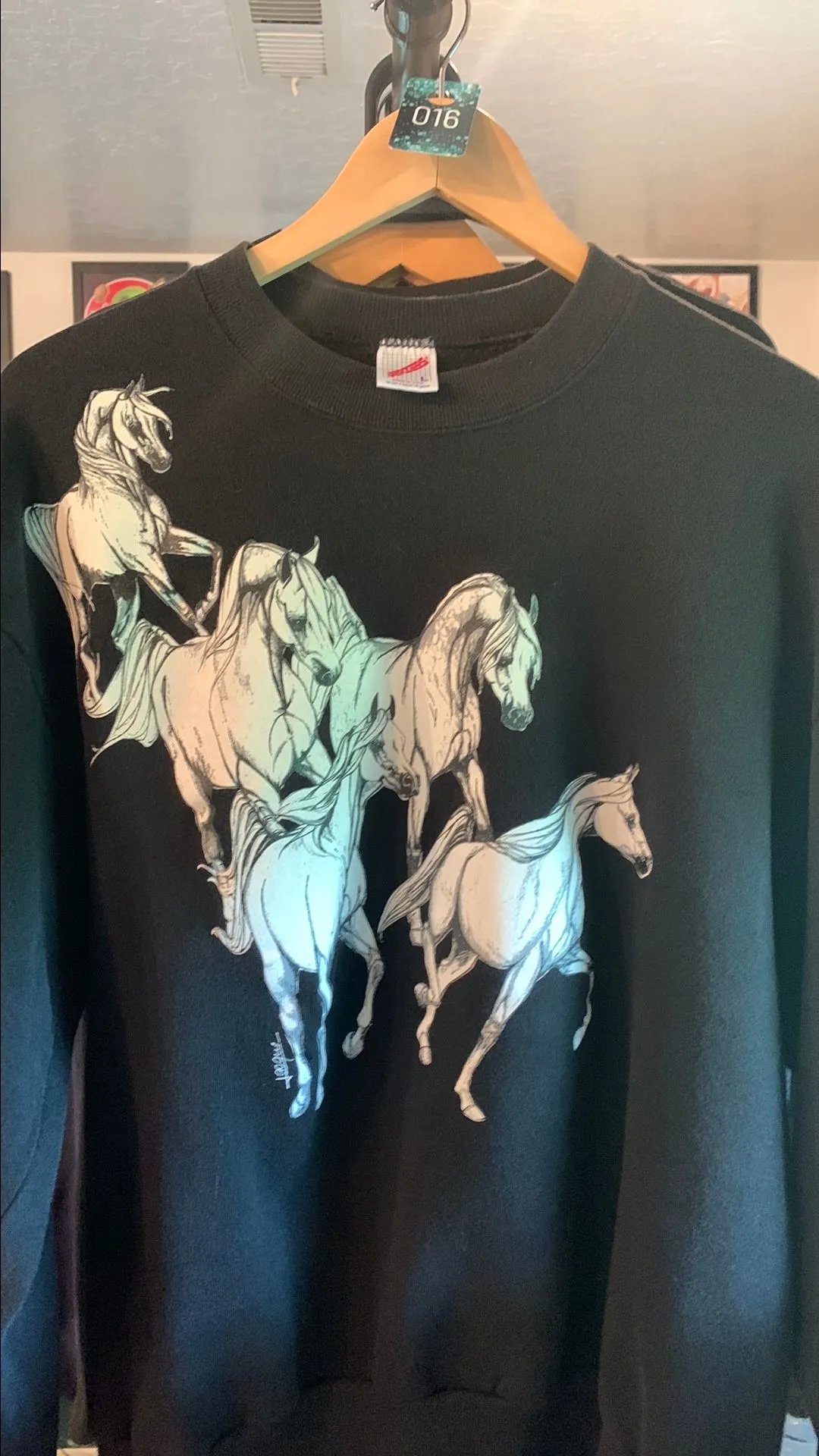 Product image for 27. Horses Crewneck - Large