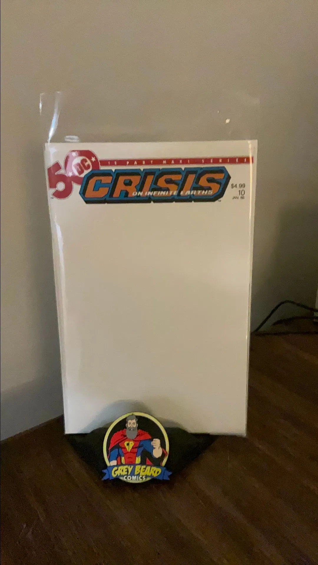 Product image for Crisis on Infinite Earth Blank Sketch