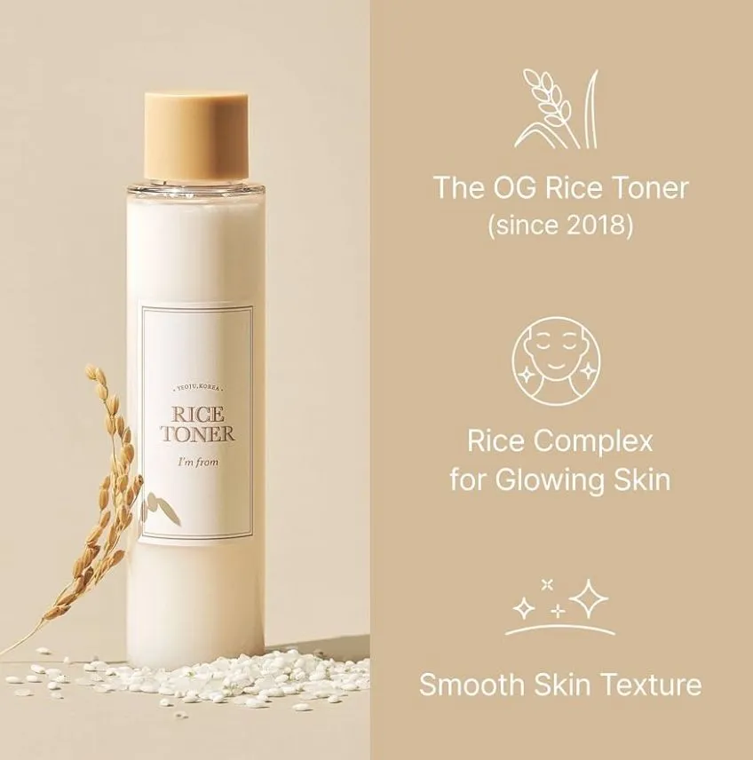 Product image for Korean I'm from Rice Toner