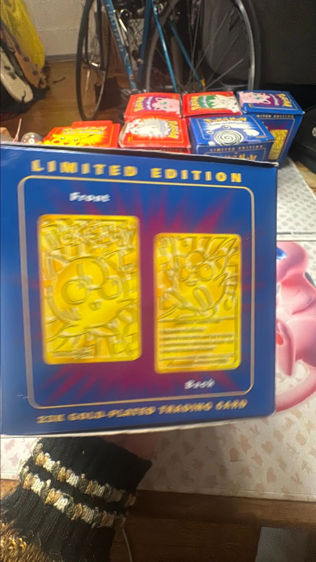 pokemon card gold star rarity Jigglypuff main image 0