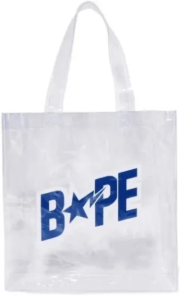 Product image for Bag - Bape Sta Logo PVC Tote Bag Clear