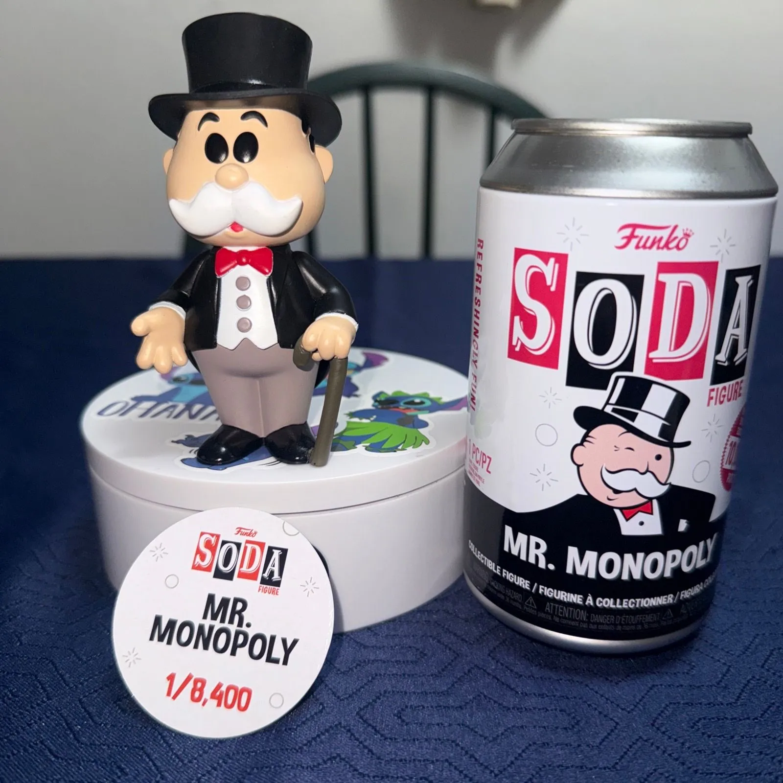 Product image for Funko Soda Mr. Monopoly Vinyl 1/8,400 COMMON