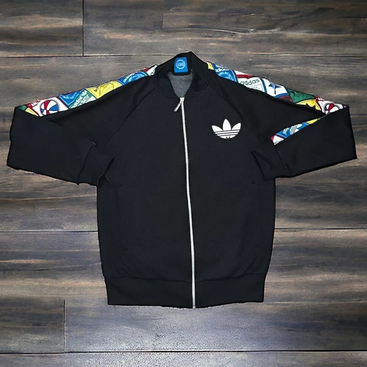adidas original tape track top