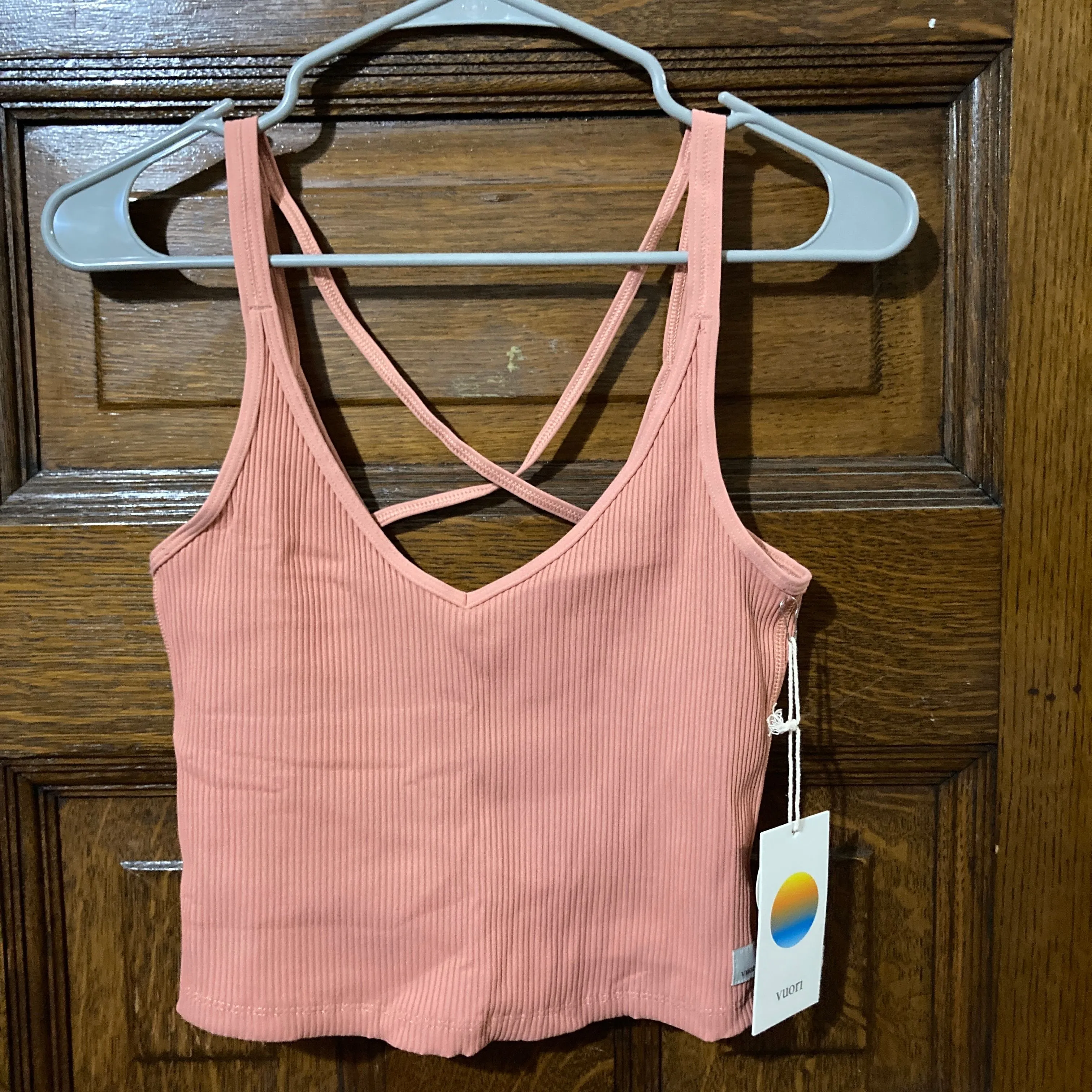 Product image for Vuori Ribbed Crop Tank