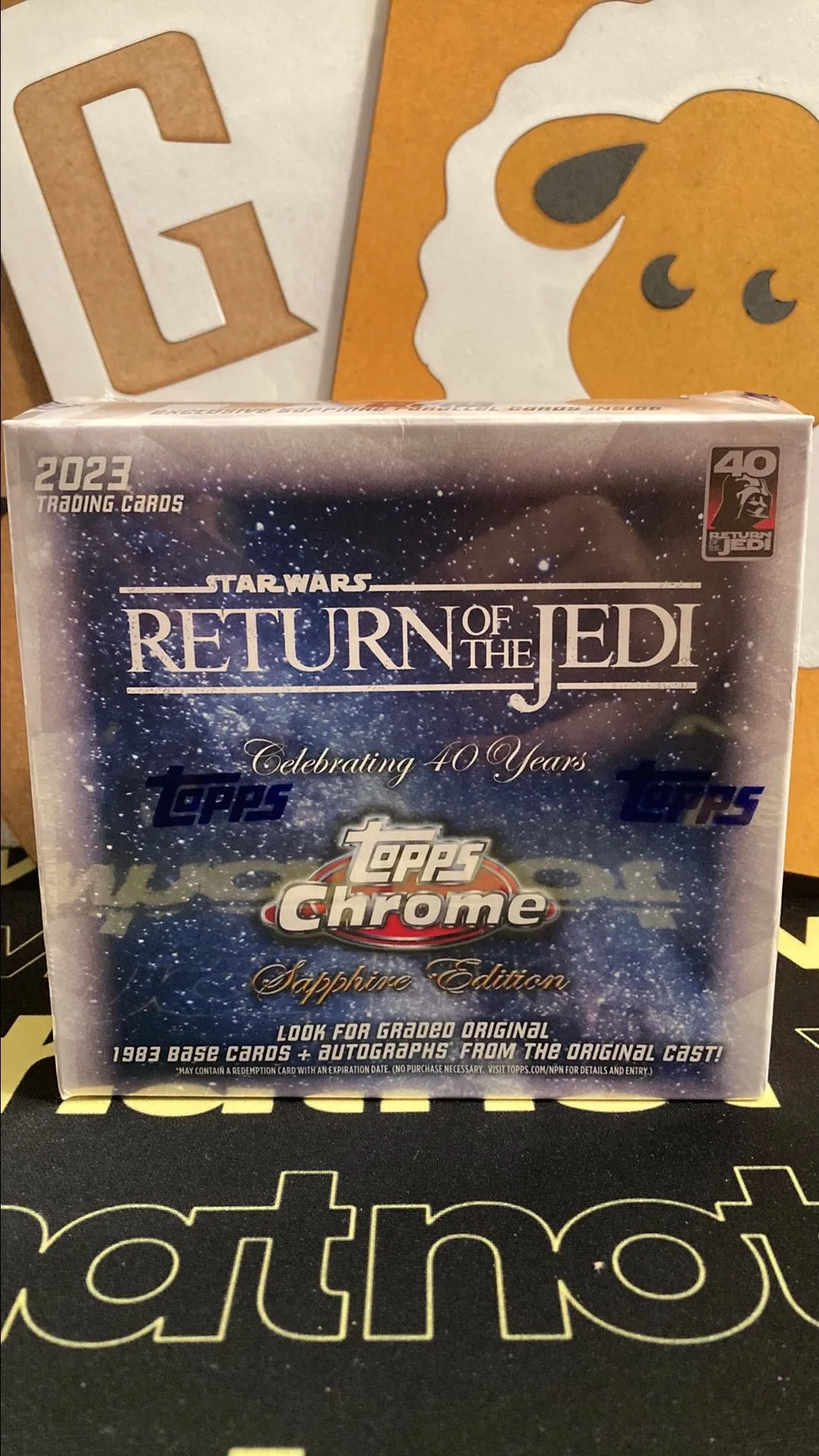 Product image for Topps Star Wars Chrome Sapphire