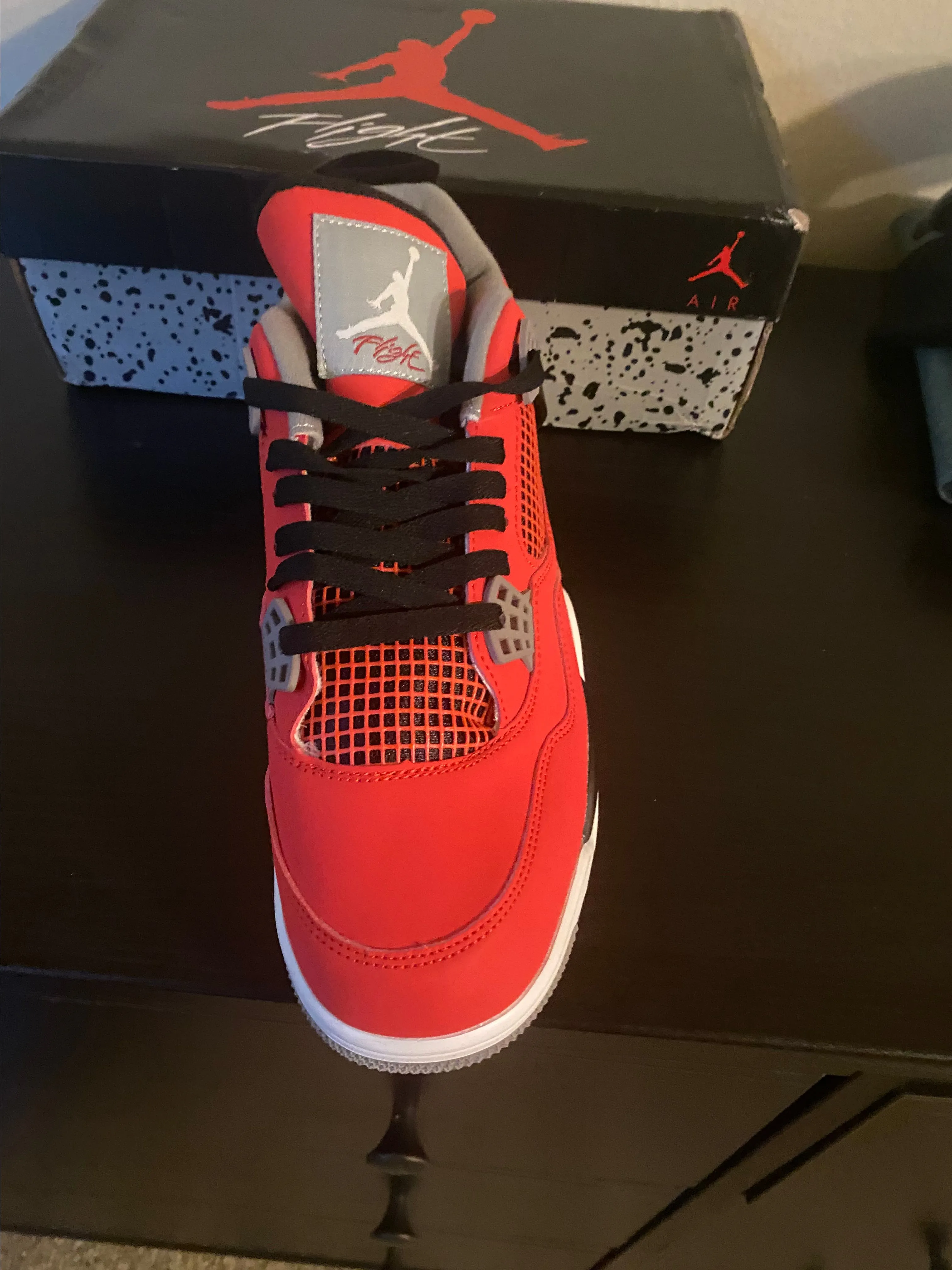 jordan 4 toro fake vs real
