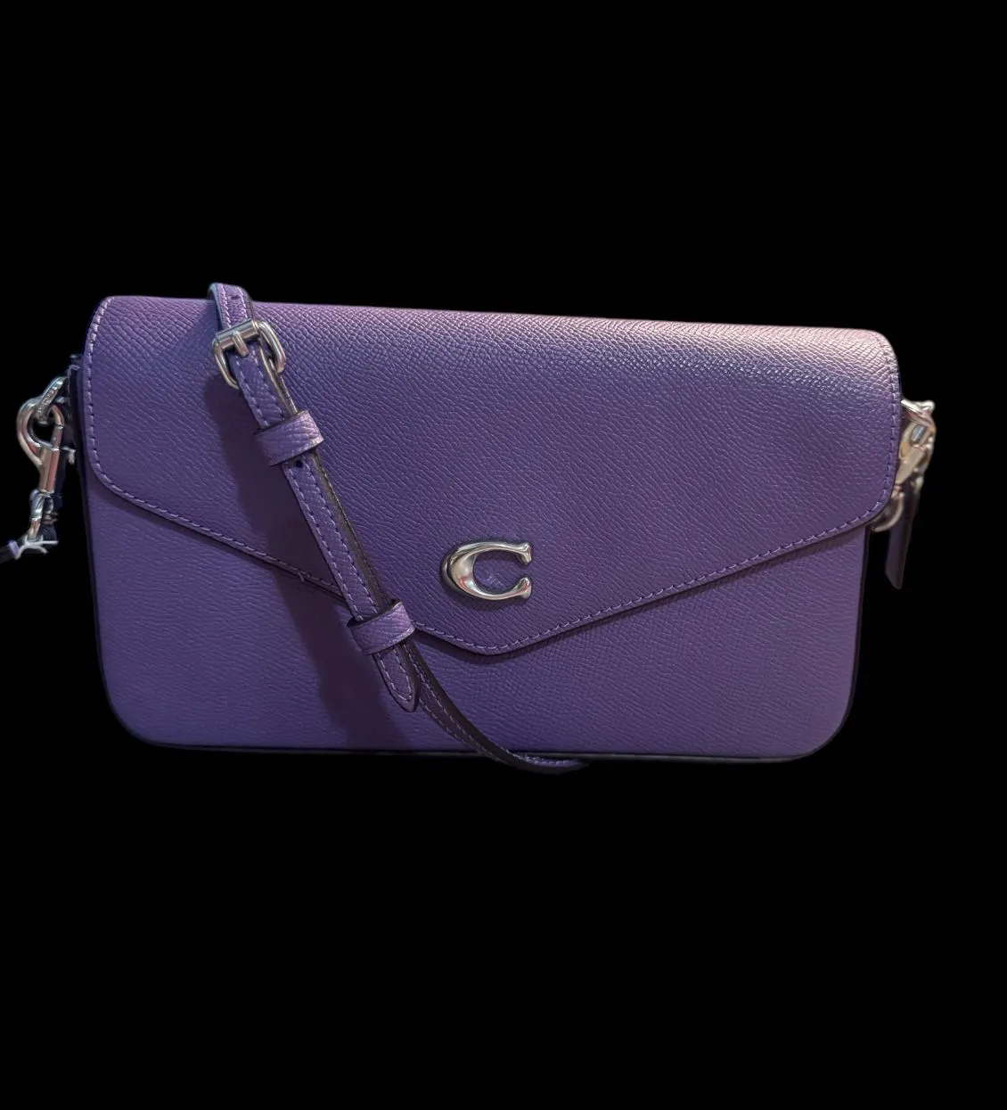 Product image for #121  Auth COACH Wyn Crossbody washed Plum