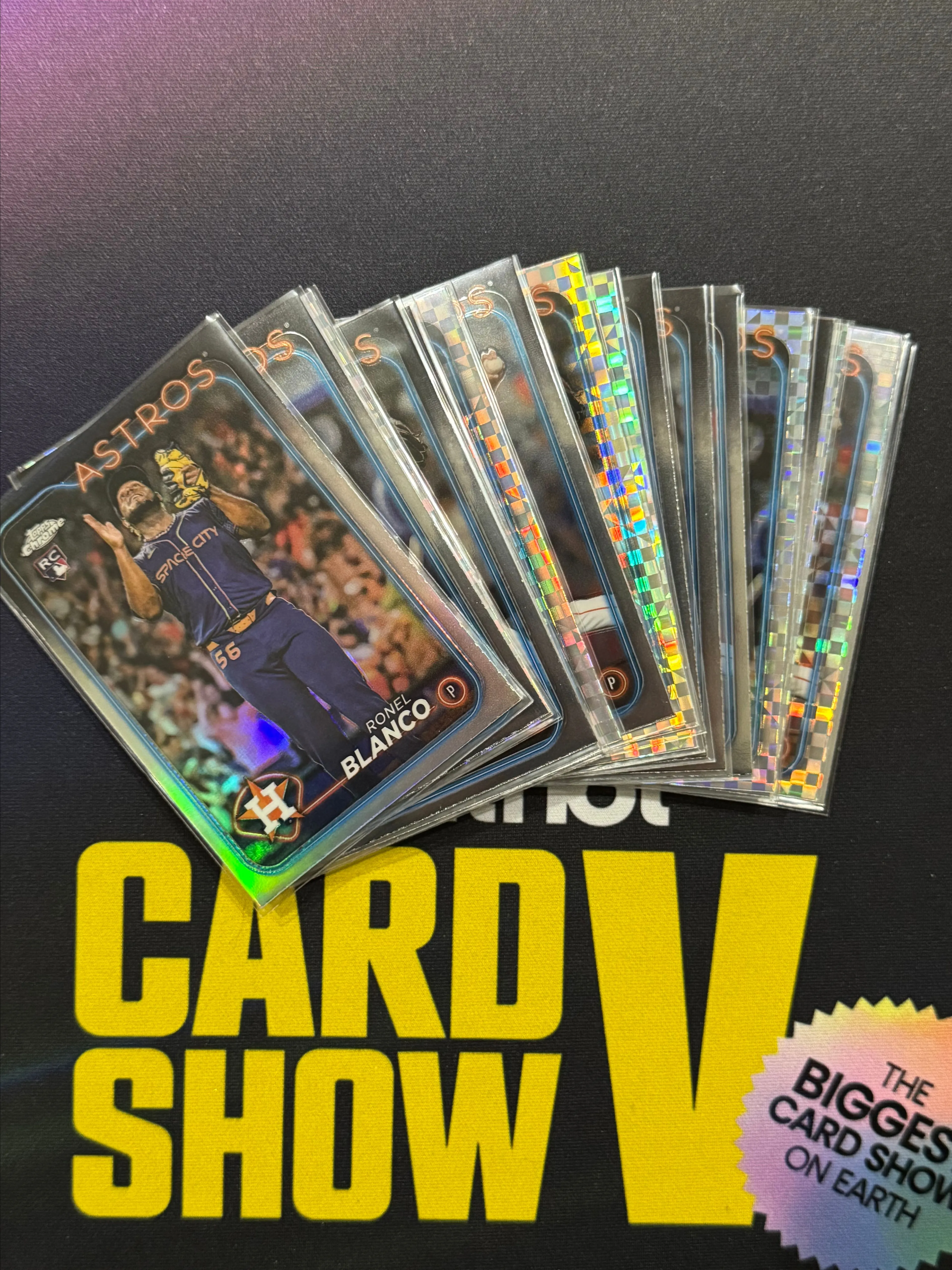 Product image for Topps 2024 Chrome Update Astros Singles Stack 1