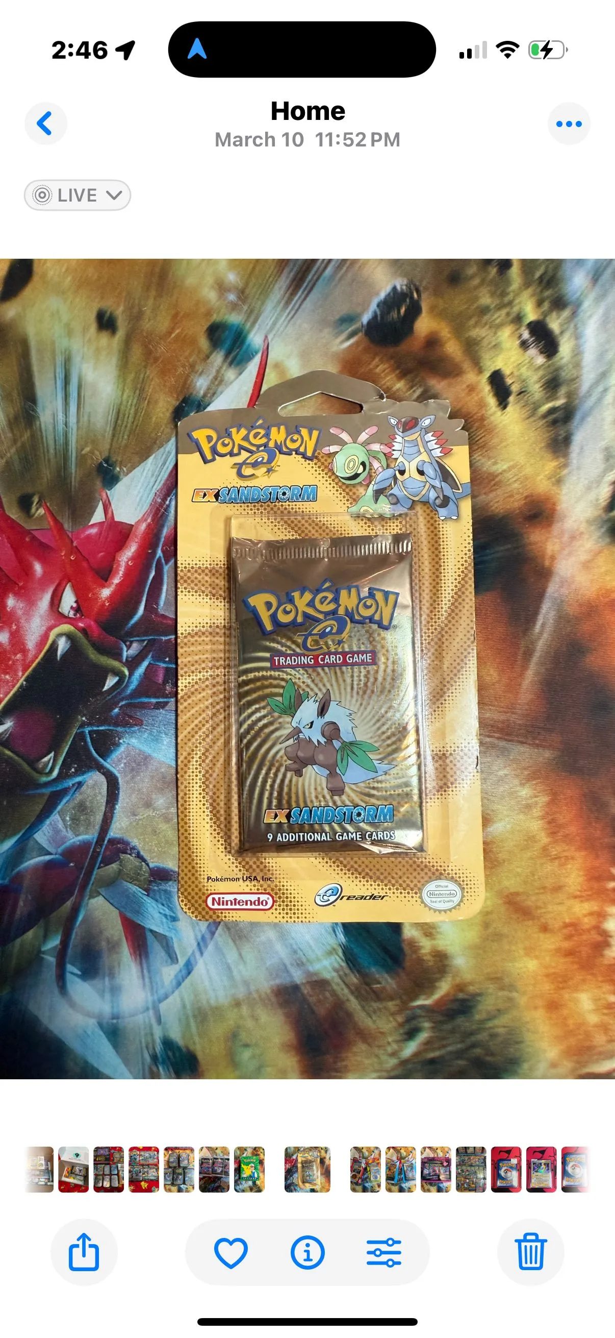 Product image for Pokémon EX Ruby & Sapphire Blister Booster Pack