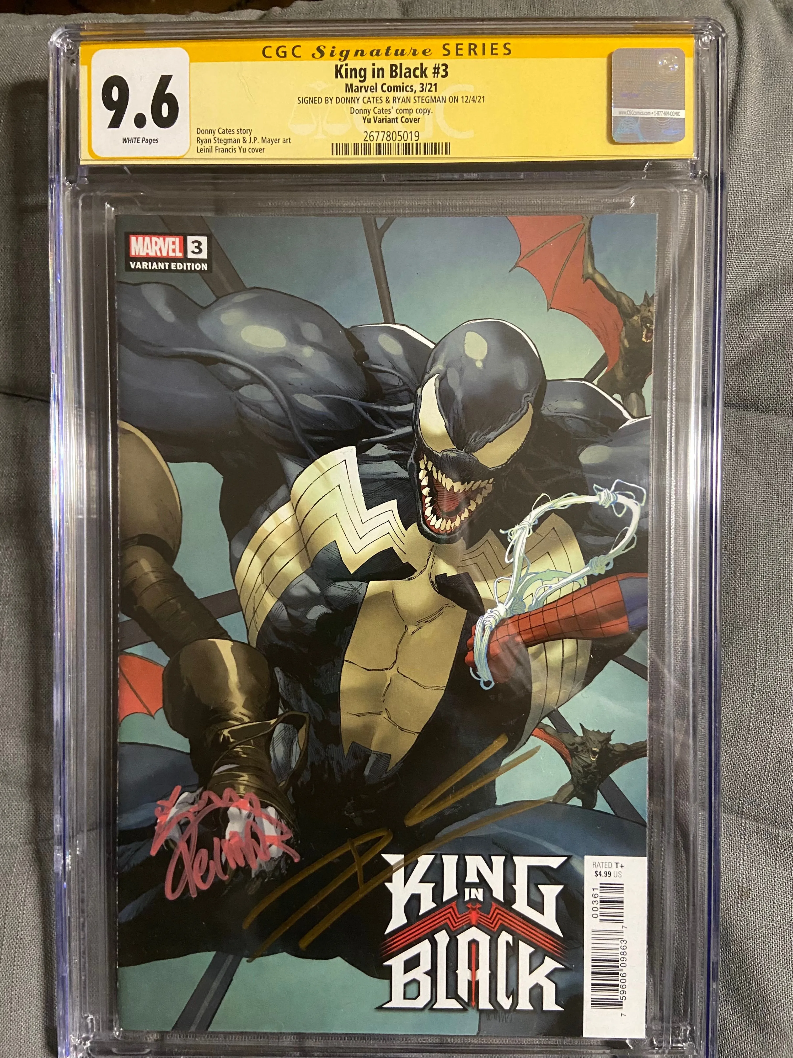 Product image for King in Black 3 Yu Variant Cover CGC 9.6 2021