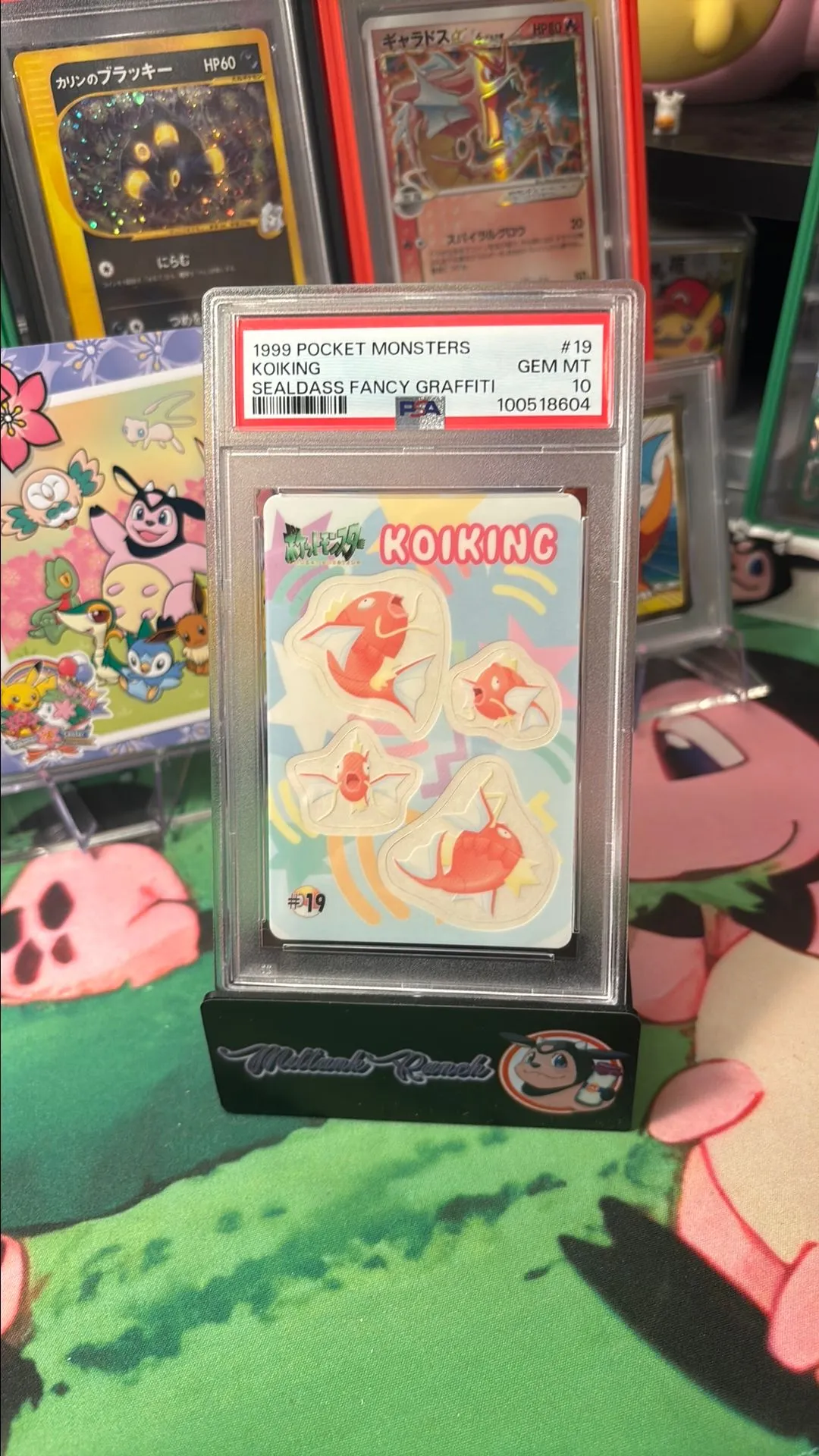 Product image for MAGIKARP KOIKING  FANCY GRAFFITI  PSA GEM 10