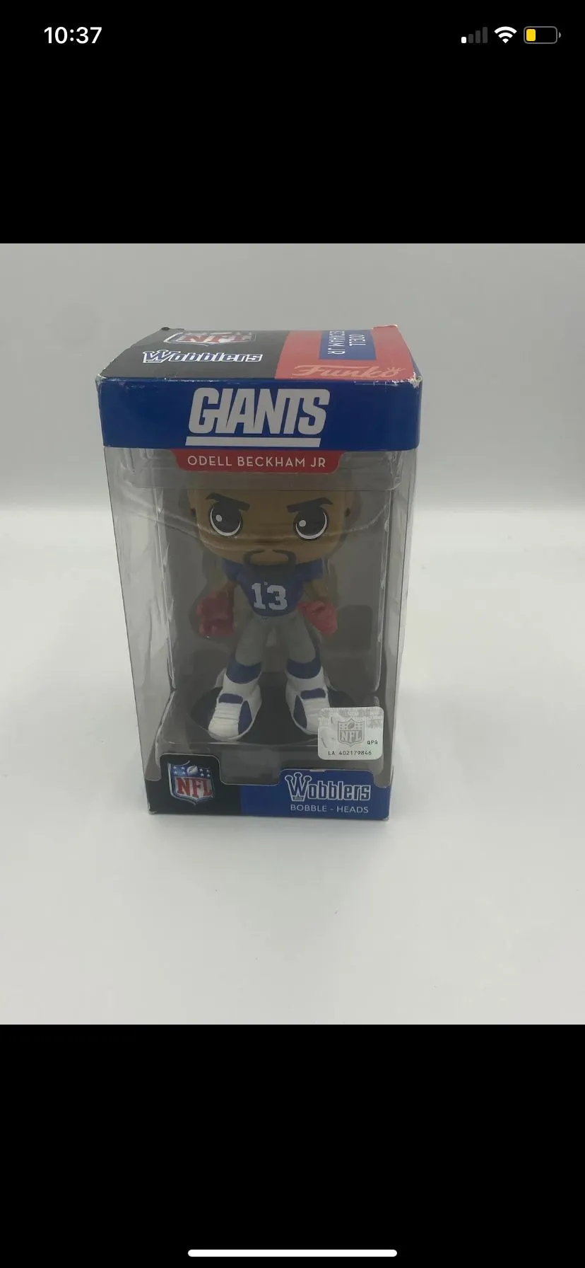 Product image for Odell Beckham Jr New York Giants Funko Wobblers Bobblehead