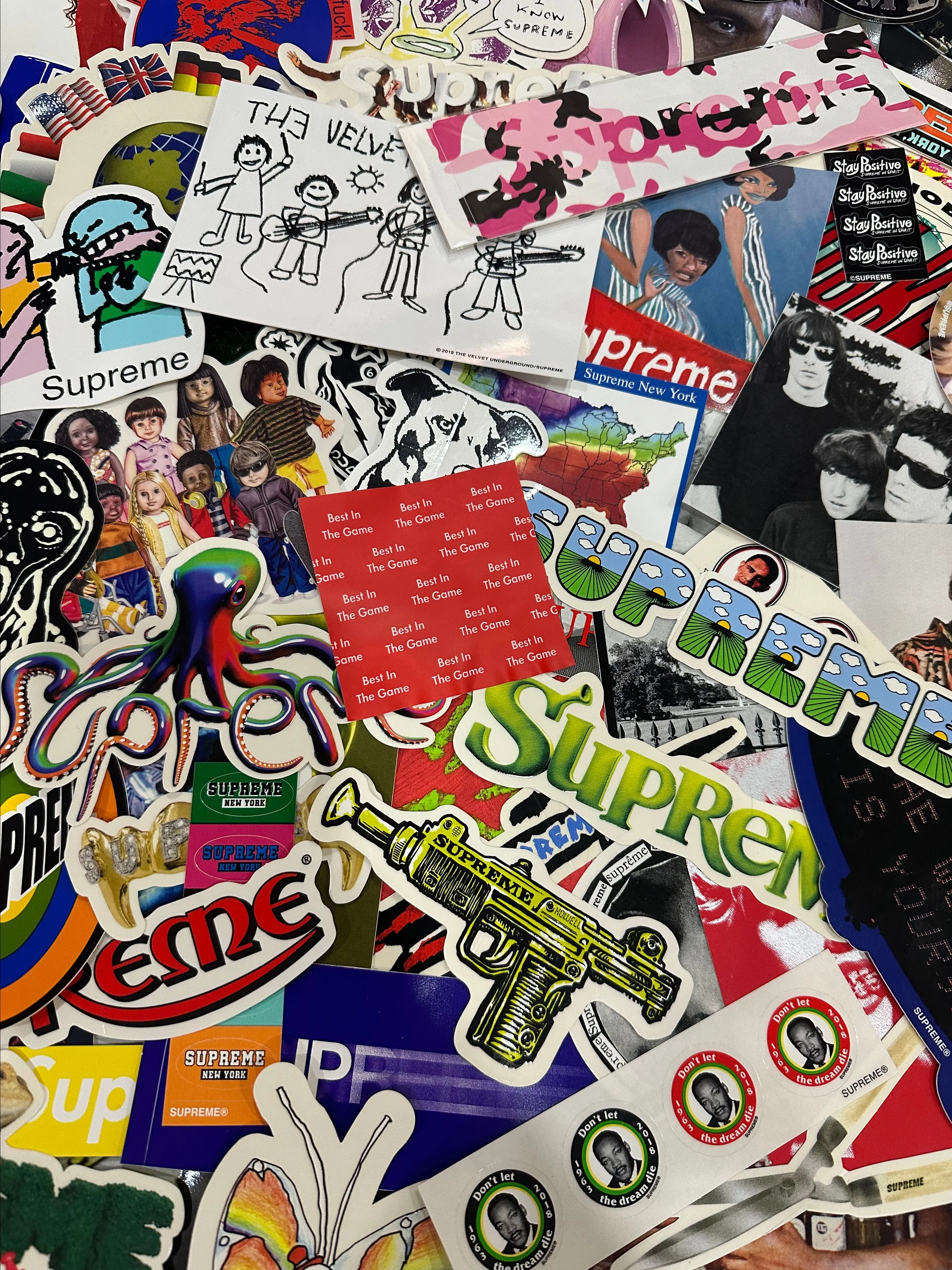 Product image for 2 Random Supreme Stickers
