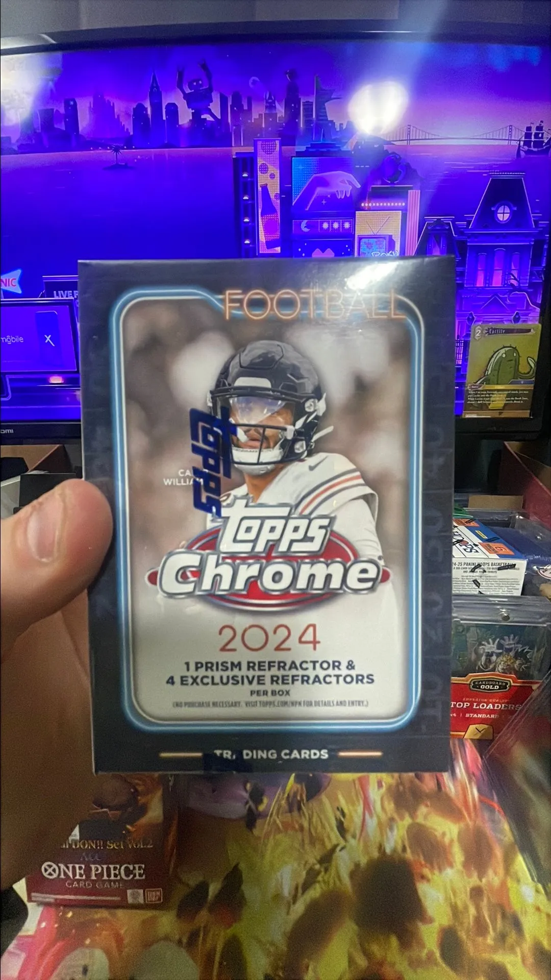 Product image for 2024 Topps Chrome NFL Blaster