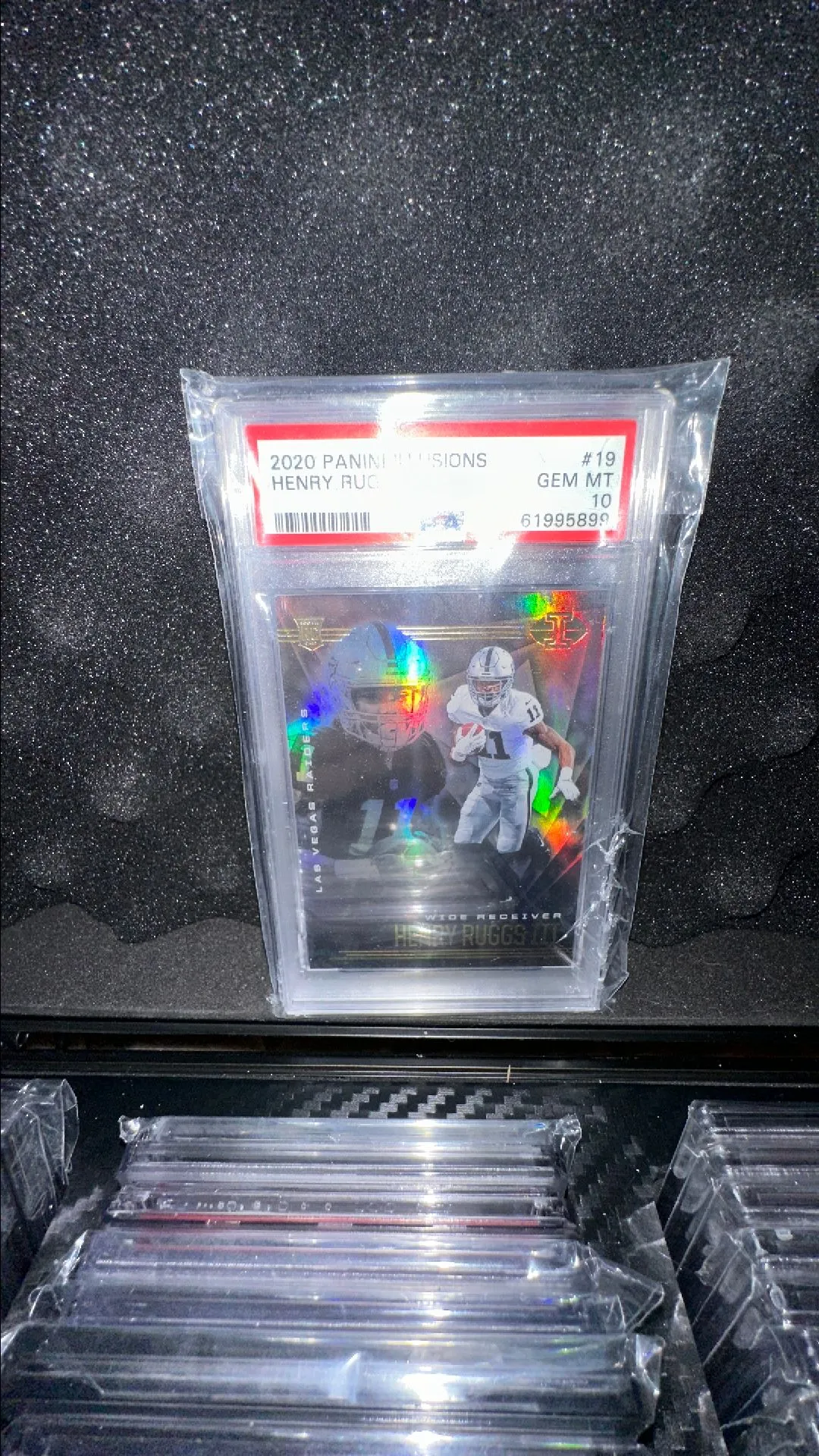 Product image for 2020 Panini Illusions Henry Ruggs Iii 19  PSA GEM MT 10