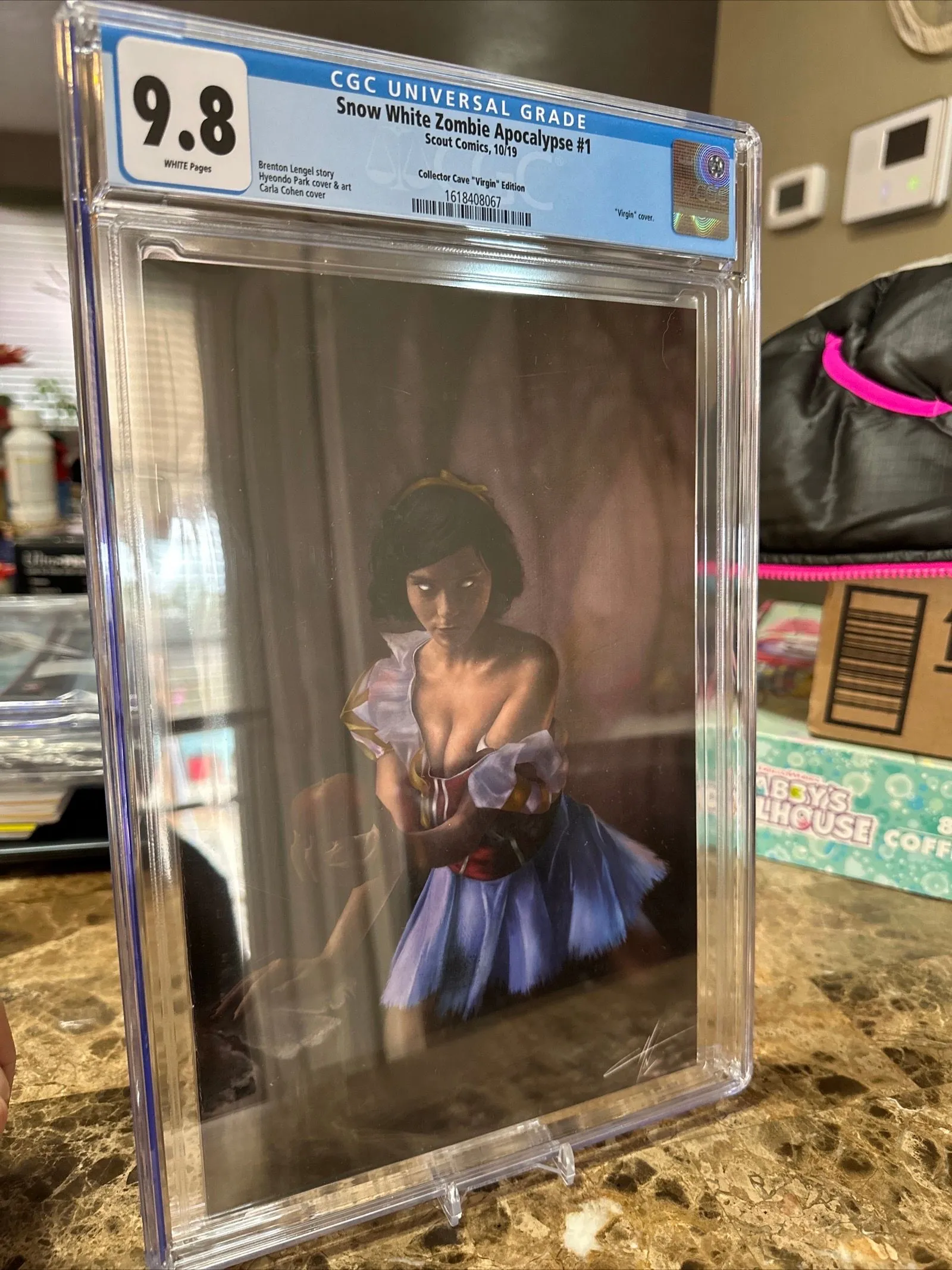 Product image for Snow White Zombie Apocalypse 1 Collector Cave ""Virgin"" Edition CGC 9.8 2019
