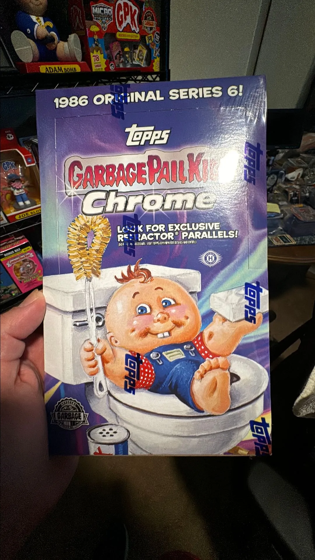 Product image for 2023 Topps chrome garbage pail kids Hobby box