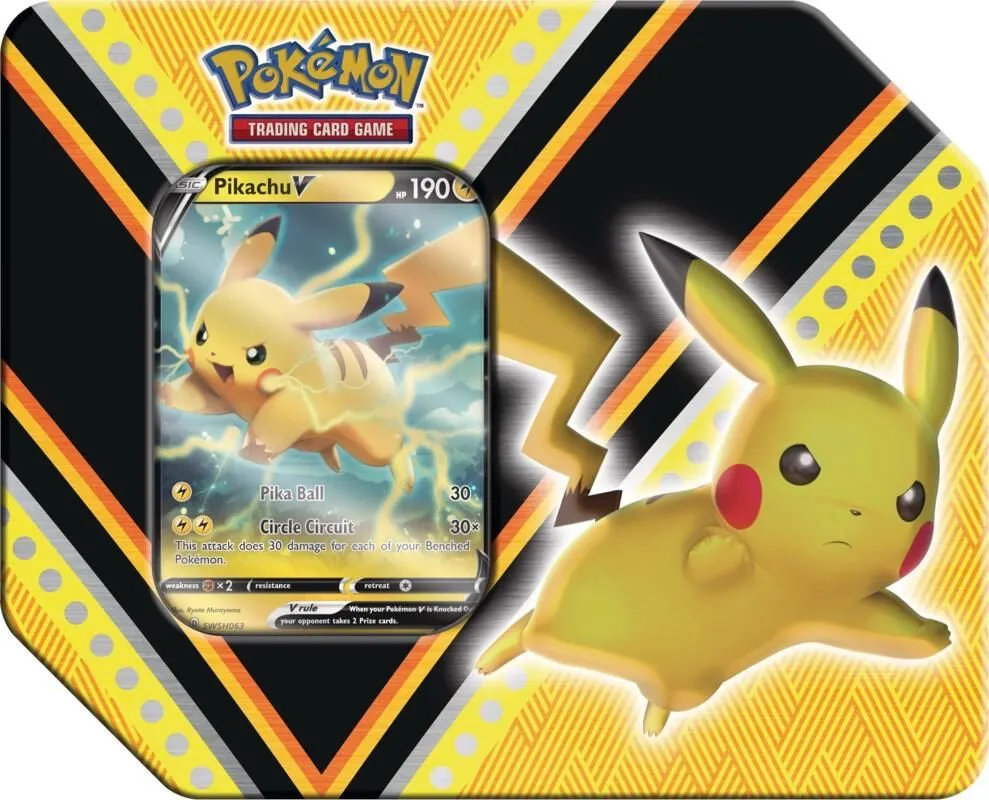 Pikachu V Partners Tin  Whatnot: Shop, Sell, Connect