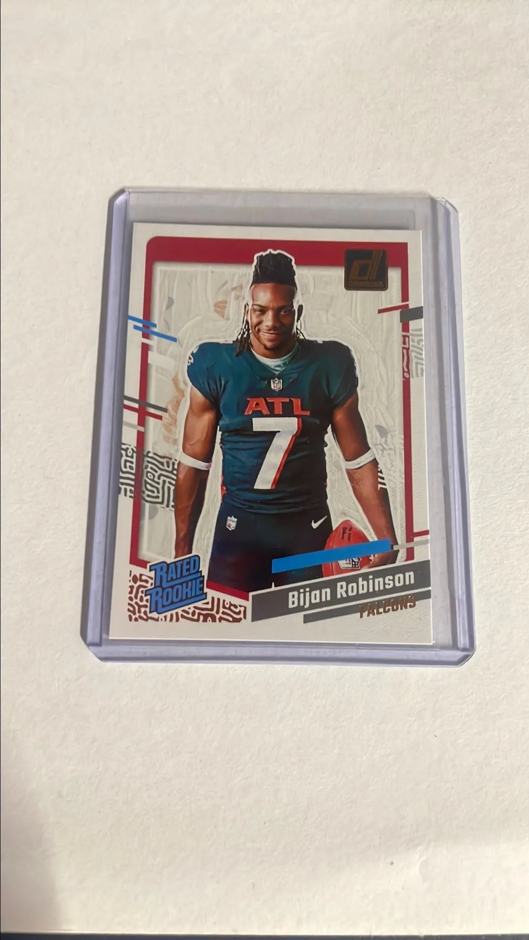 Product image for 2023 Panini Bijam Robinson Rated Rookie