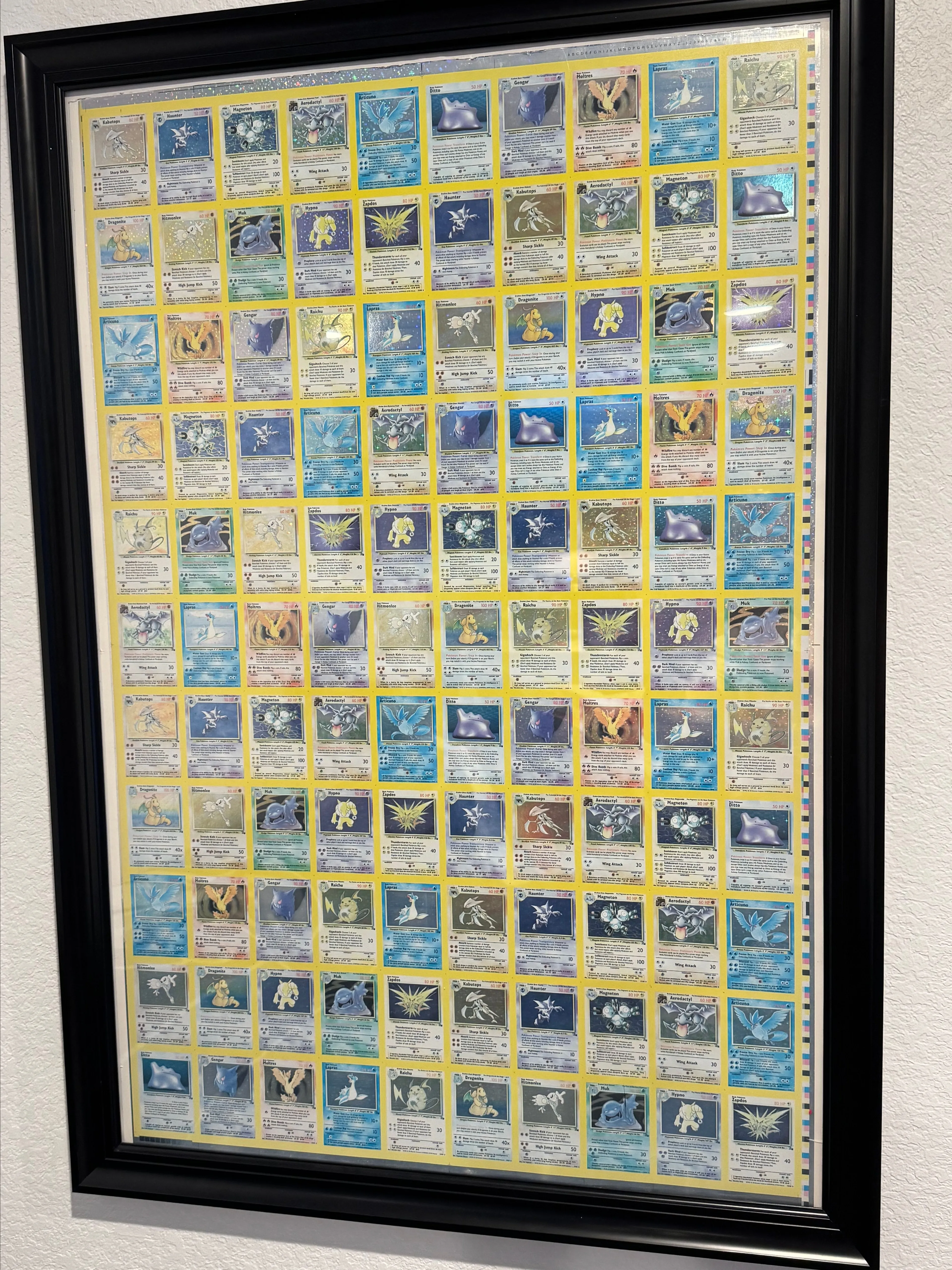 Product image for Uncut sheet unlim fossil
