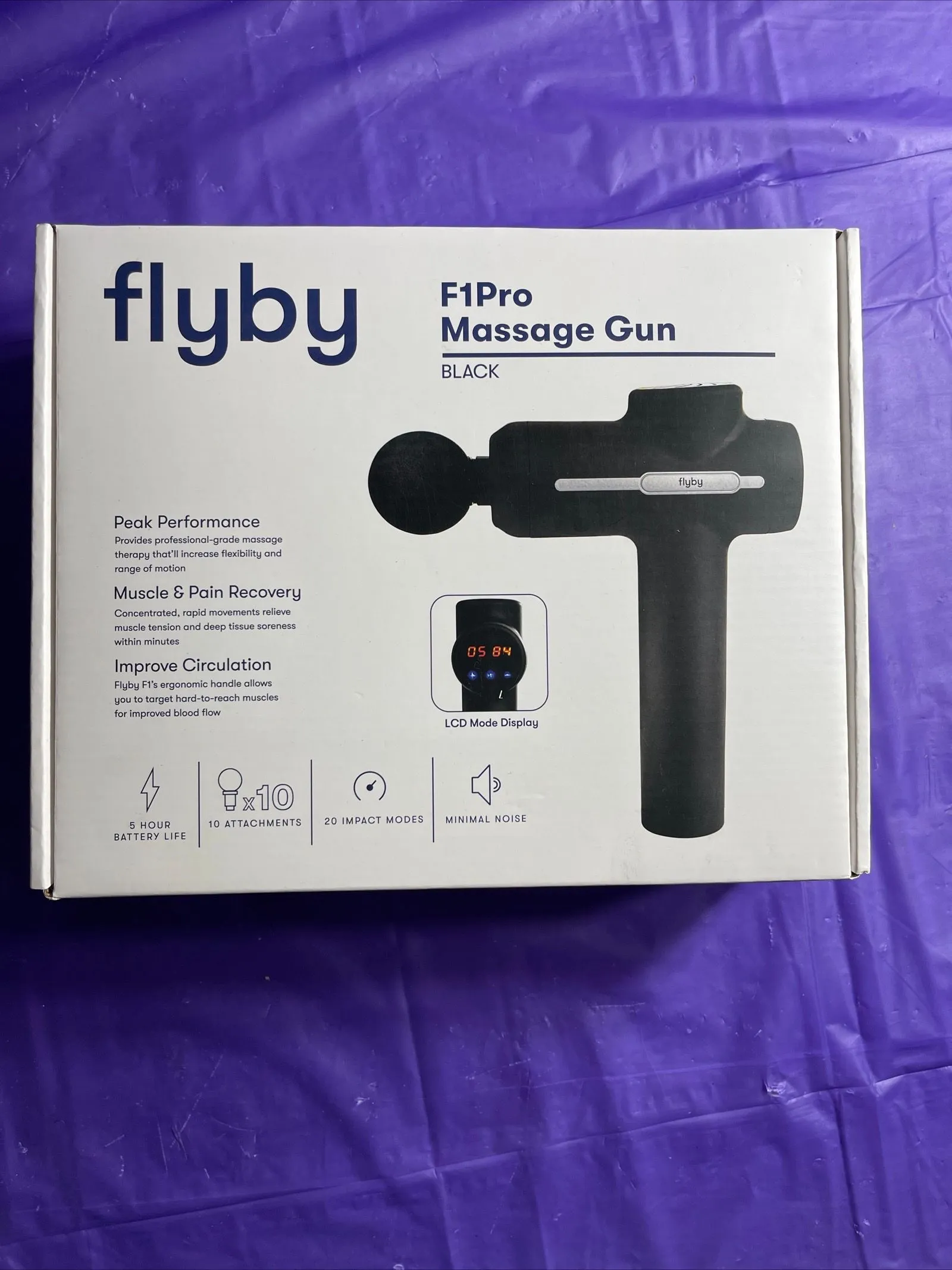 Product image for Flyby F1pro Deep Tissue Massage Gun