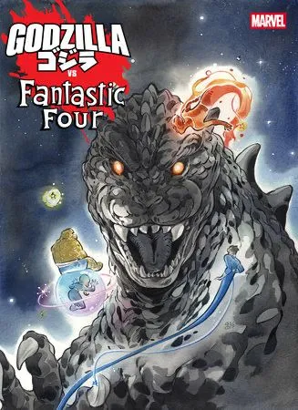 Product image for GODZILLA VS FANTASTIC FOUR #1 MOMOKO