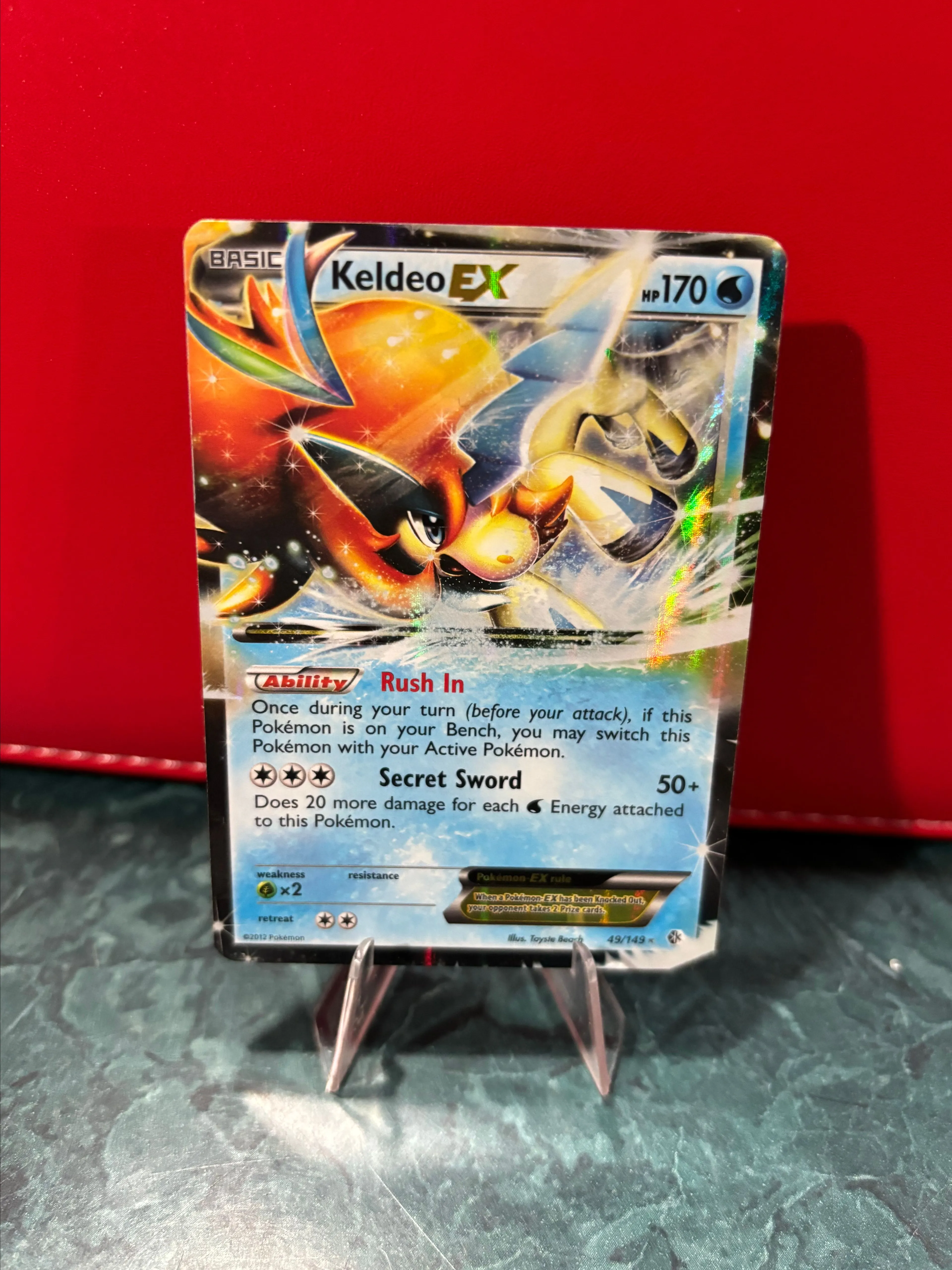 Product image for Keldeo EX