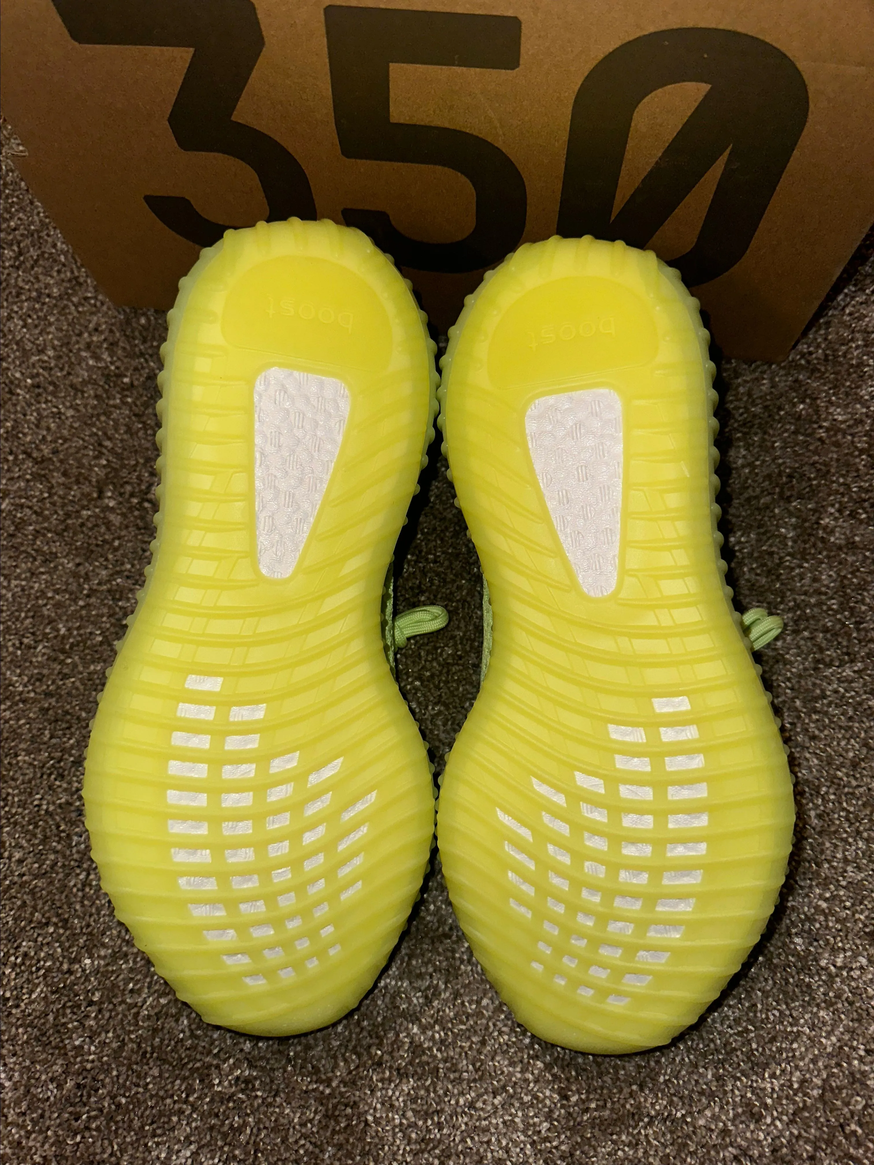 Adidas Yeezy Boost 350 V2 in Neon green GLOW  Whatnot: Shop, Sell, Connect