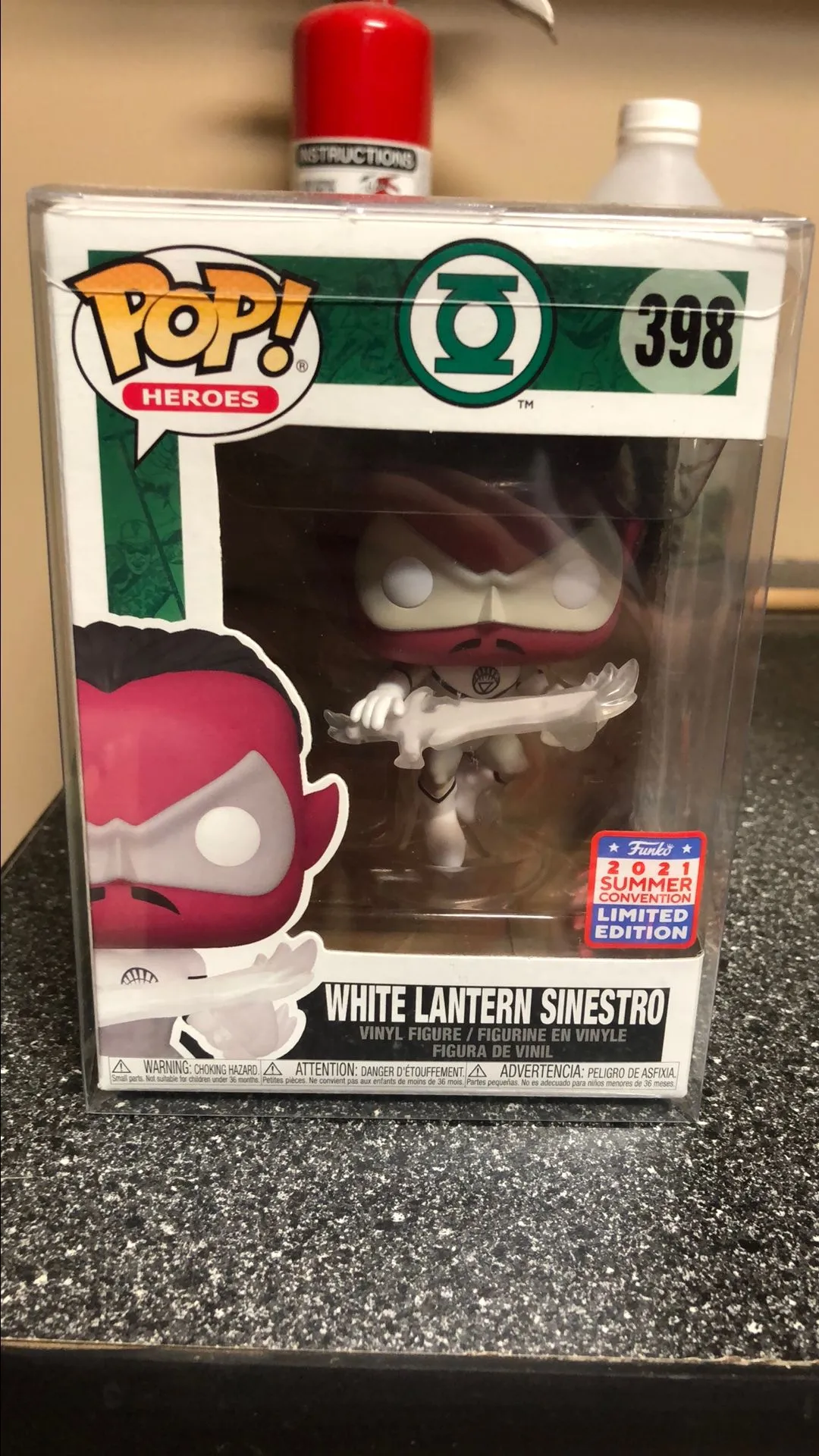 Product image for White Lantern Sinestro 2021 Summer Convention Exclusive Funko Pop